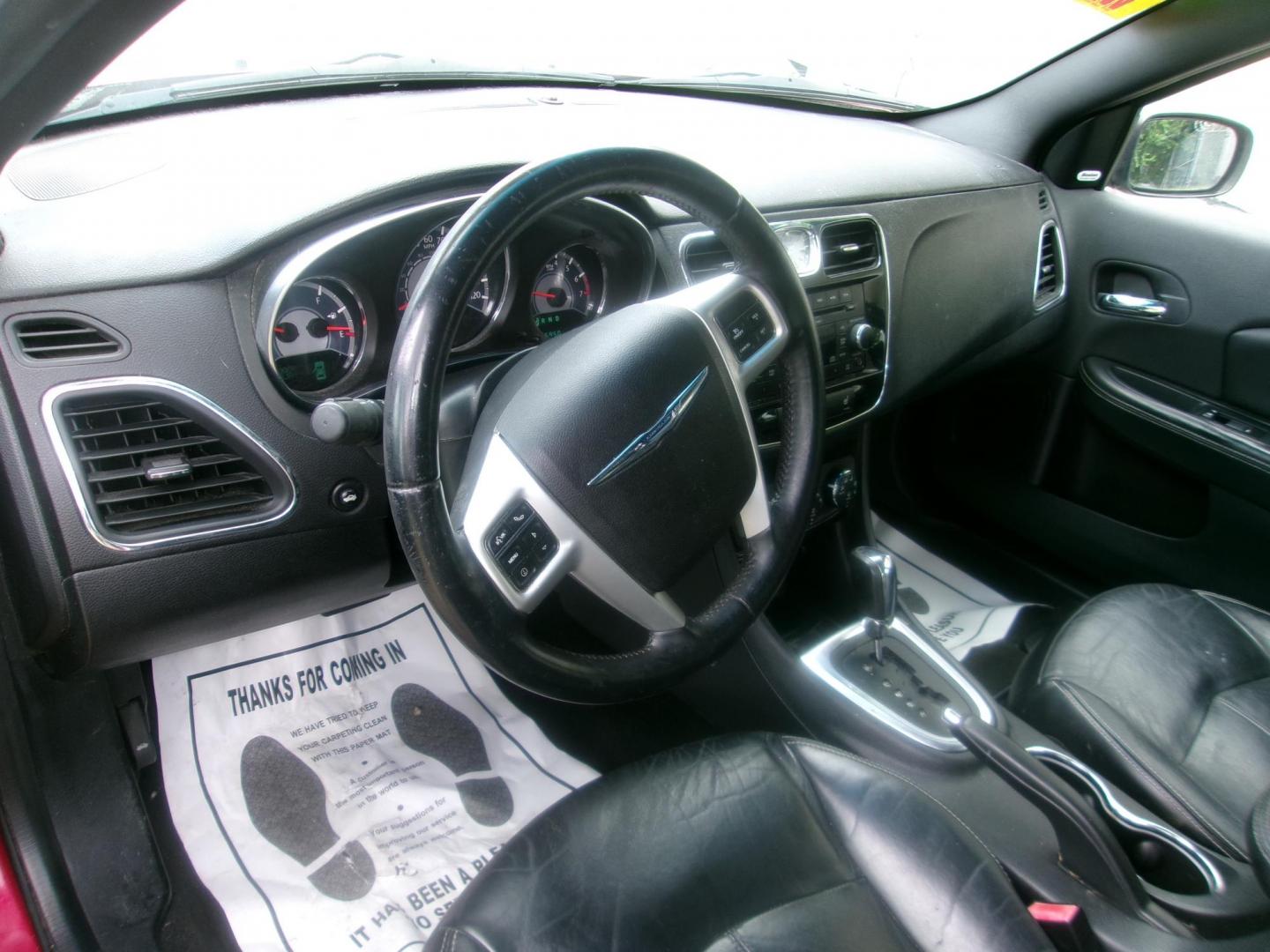 2013 Red Chrysler 200 Limited (1C3CCBCG9DN) with an 3.6L V6 DOHC 24V FFV engine, 6-Speed Automatic transmission, located at 2553 Airline Blvd, Portsmouth, VA, 23701, (757) 488-8331, 36.813889, -76.357597 - ***VEHICLE TERMS*** Down Payment: $699 Weekly Payment: $100 APR: 23.9% Repayment Terms: 42 Months ***CALL ELIZABETH SMITH - DIRECTOR OF MARKETING @ 757-488-8331 TO SCHEDULE YOUR APPOINTMENT TODAY AND GET PRE-APPROVED RIGHT OVER THE PHONE*** - Photo#9