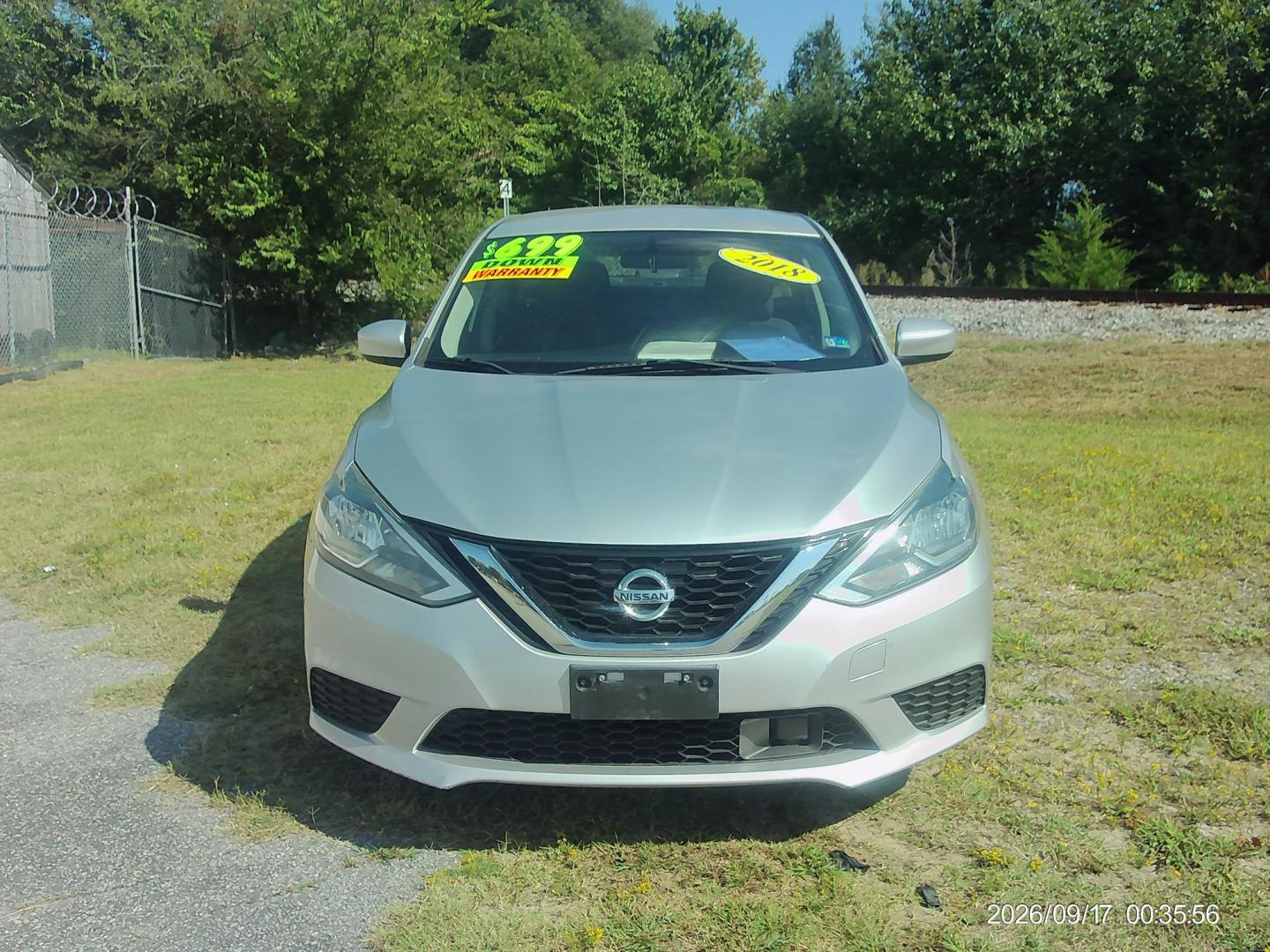 2018 Silver Nissan Sentra S CVT (3N1AB7AP3JY) with an 1.8L L4 SFI DOHC 16V engine, CVT transmission, located at 2553 Airline Blvd, Portsmouth, VA, 23701, (757) 488-8331, 36.813889, -76.357597 - Down Payment: $699 Weekly Payment: $110 APR: 23.9% Repayment Terms: 42 Months ***CALL ELIZABETH SMITH - DIRECTOR OF MARKETING @ 757-488-8331 TO SCHEDULE YOUR APPOINTMENT TODAY AND GET PRE-APPROVED RIGHT OVER THE PHONE***- Photo#2