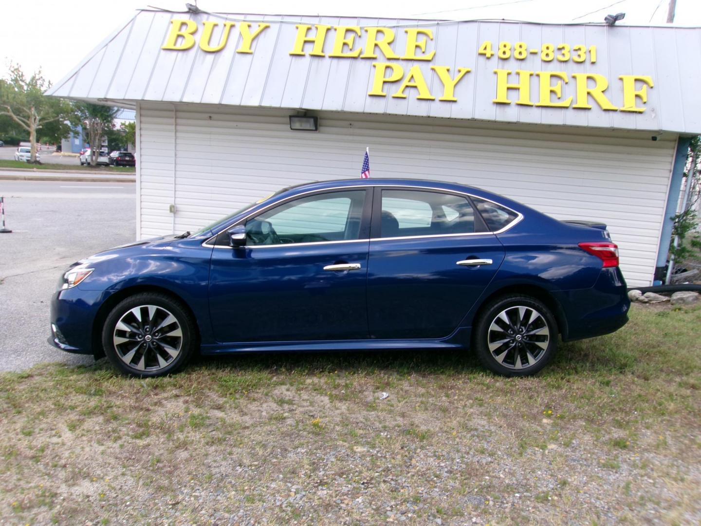 2019 Blue Nissan Sentra SR TURBO CVT (3N1CB7AP3KY) with an 1.6L L4 DOHC 16V TURBO engine, CVT transmission, located at 2553 Airline Blvd, Portsmouth, VA, 23701, (757) 488-8331, 36.813889, -76.357597 - ***VEHICLE TERMS*** Down Payment: $999 Weekly Payment: $115 APR: 23.9% Repayment Terms: 42 Months *** CALL ELIZABETH SMITH - DIRECTOR OF MARKETING @ 757-488-8331 TO SCHEDULE YOUR APPOINTMENT TODAY AND GET PRE-APPROVED RIGHT OVER THE PHONE*** - Photo#0