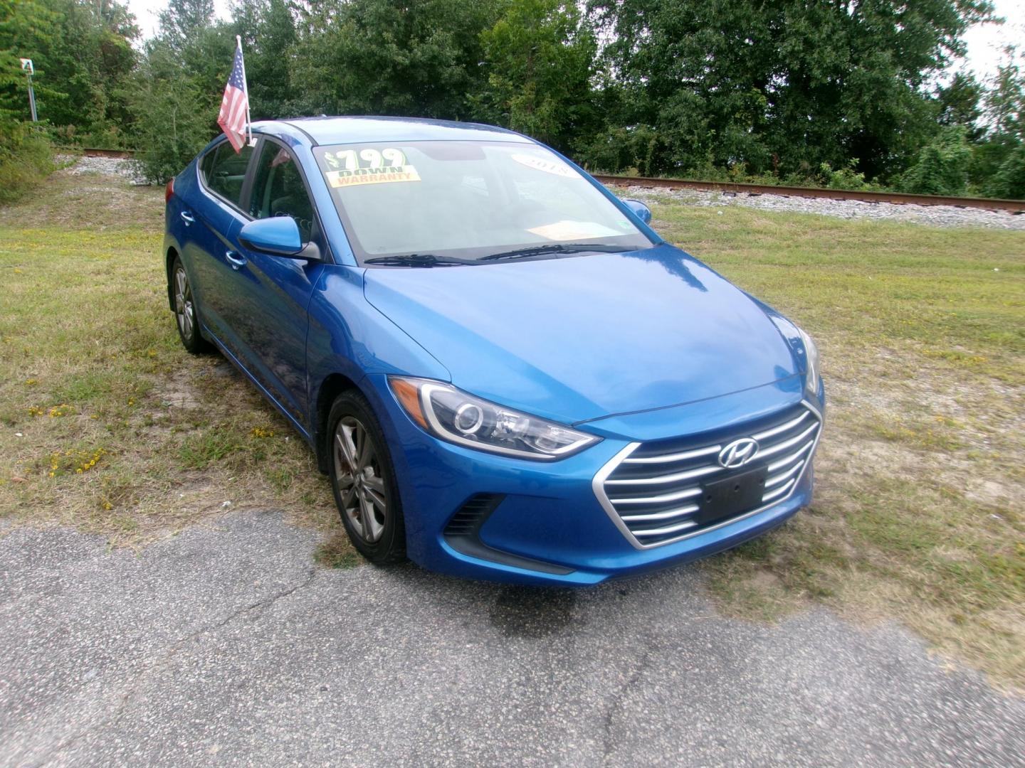 2018 Blue Hyundai Elantra Limited (5NPD84LF6JH) with an 1.8L L4 DOHC 16V engine, 6A transmission, located at 2553 Airline Blvd, Portsmouth, VA, 23701, (757) 488-8331, 36.813889, -76.357597 - ***VEHICLE TERMS*** Down Payment: $799 Weekly Payment: $115 APR: 23.9% Repayment Terms: 42 Months *** CALL ELIZABETH SMITH - DIRECTOR OF MARKETING @ 757-488-8331 TO SCHEDULE YOUR APPOINTMENT TODAY AND GET PRE-APPROVED RIGHT OVER THE PHONE*** - Photo#3