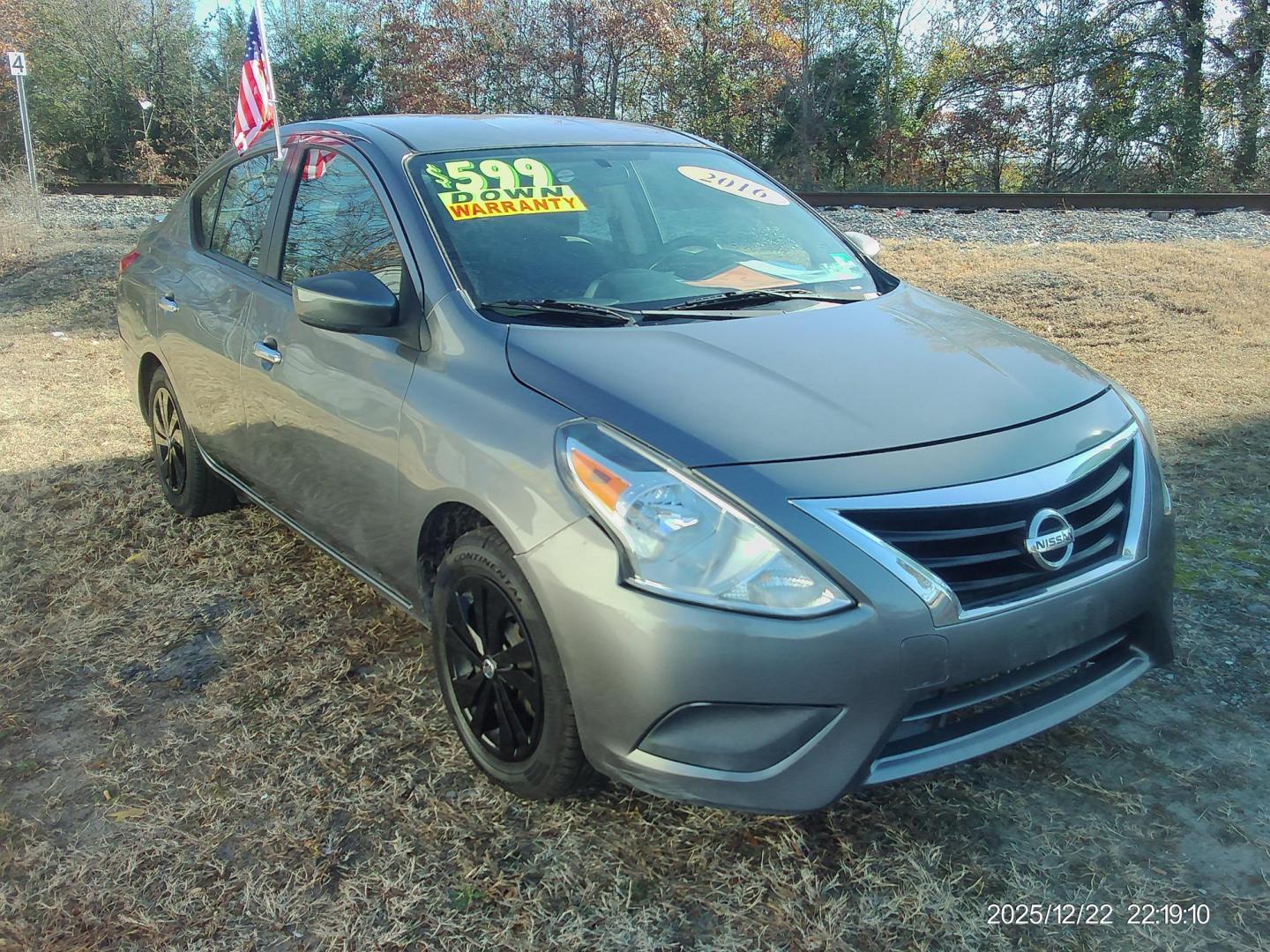 2016 Gray Nissan Versa 1.6 S 5M (3N1CN7AP0GL) with an 1.6L L4 DOHC 16V engine, 5M transmission, located at 2553 Airline Blvd, Portsmouth, VA, 23701, (757) 488-8331, 36.813889, -76.357597 - ***VEHICLE TERMS*** Down Payment: $599 Weekly Payment: $85 APR: 23.9% Repayment Terms: 42 Months *** CALL ELIZABETH SMITH - DIRECTOR OF MARKETING @ 757-488-8331 TO SCHEDULE YOUR APPOINTMENT TODAY AND GET PRE-APPROVED RIGHT OVER THE PHONE*** - Photo#3