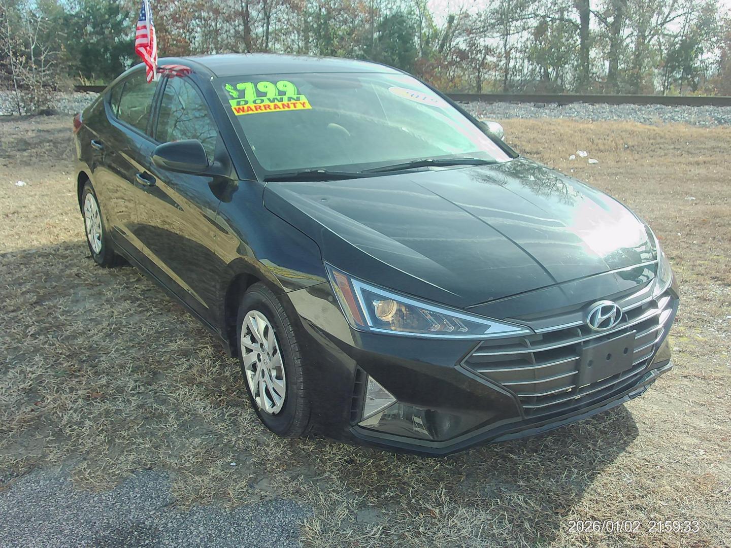 2019 Black Hyundai Elantra SE 6AT (5NPD74LF5KH) with an 1.8L L4 DOHC 16V engine, 6A transmission, located at 2553 Airline Blvd, Portsmouth, VA, 23701, (757) 488-8331, 36.813889, -76.357597 - ***VEHICLE TERMS*** Down Payment: $799 Weekly Payment: $110 APR: 23.9% Repayment Terms: 42 Months *** CALL ELIZABETH SMITH - DIRECTOR OF MARKETING @ 757-488-8331 TO SCHEDULE YOUR APPOINTMENT TODAY AND GET PRE-APPROVED RIGHT OVER THE PHONE*** - Photo#4