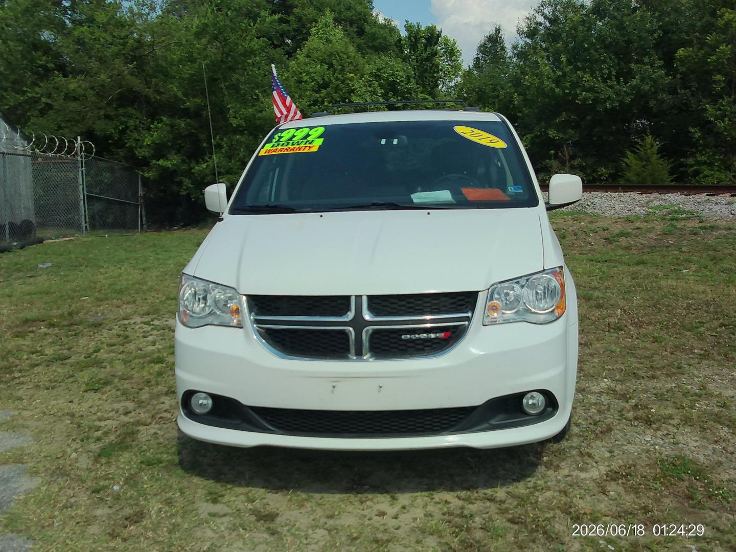 2019 White Dodge Grand Caravan SXT (2C4RDGCG9KR) with an 3.6L V6 DOHC 24V engine, 6A transmission, located at 2553 Airline Blvd, Portsmouth, VA, 23701, (757) 488-8331, 36.813889, -76.357597 - ***VEHICLE TERMS*** Down Payment: $999 Weekly Payment: $120 APR: 23.9% Repayment Terms: 42 Months *** CALL ELIZABETH SMITH - DIRECTOR OF MARKETING @ 757-488-8331 TO SCHEDULE YOUR APPOINTMENT TODAY AND GET PRE-APPROVED RIGHT OVER THE PHONE*** - Photo#1
