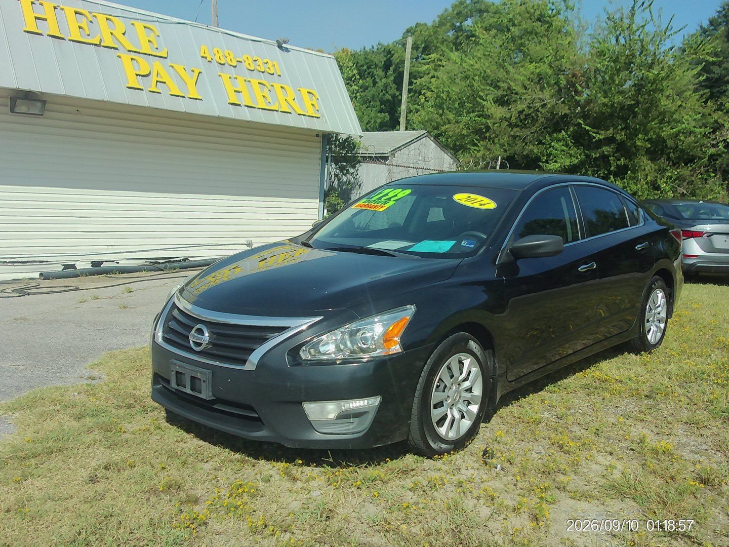 2014 Black Nissan Altima 2.5 SL (1N4AL3AP2EC) with an 2.5L L4 DOHC 16V engine, Continuously Variable Transmission transmission, located at 2553 Airline Blvd, Portsmouth, VA, 23701, (757) 488-8331, 36.813889, -76.357597 - ***VEHICLE TERMS*** Down Payment: $799 Weekly Payment: $110 APR: 23.9% Repayment Terms: 42 Months *** CALL ELIZABETH SMITH - DIRECTOR OF MARKETING @ 757-488-8331 TO SCHEDULE YOUR APPOINTMENT TODAY AND GET PRE-APPROVED RIGHT OVER THE PHONE***- Photo#1