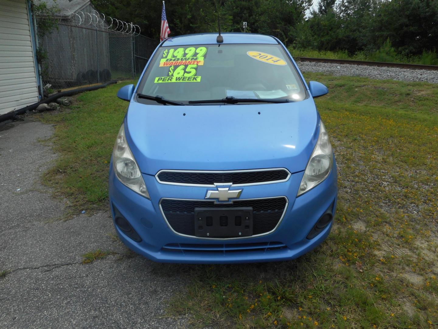 2014 Blue Chevrolet Spark 1LT Auto (KL8CD6S94EC) with an 1.2L L4 16V DOHC engine, Continuously Variable Transmission transmission, located at 2553 Airline Blvd, Portsmouth, VA, 23701, (757) 488-8331, 36.813889, -76.357597 - ***VEHICLE TERMS*** Down Payment: $1499 Weekly Payment: $65 APR: 23.9% Repayment Terms: 24 Months ***CALL ELIZABETH SMITH - DIRECTOR OF MARKETING @ 757-488-8331 TO SCHEDULE YOUR APPOINTMENT TODAY AND GET PRE-APPROVED RIGHT OVER THE PHONE*** - Photo#0
