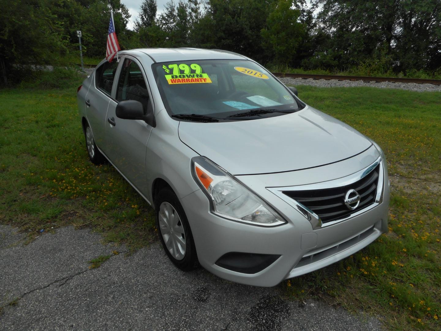 2015 Black Nissan Versa (3N1CN7AP1FL) , located at 2553 Airline Blvd, Portsmouth, VA, 23701, (757) 488-8331, 36.813889, -76.357597 - Photo#3