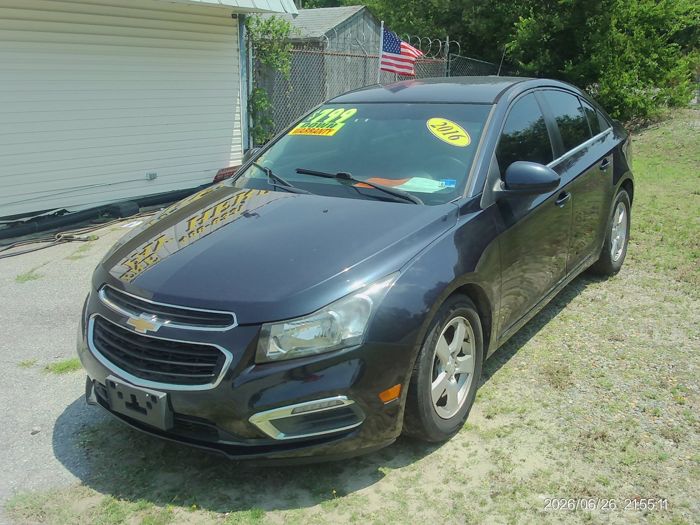 2016 Black Chevrolet Cruze 2LT Auto (1G1PE5SB8G7) with an 1.4L L4 DOHC 16V TURBO engine, 6-Speed Automatic transmission, located at 2553 Airline Blvd, Portsmouth, VA, 23701, (757) 488-8331, 36.813889, -76.357597 - ***VEHICLE TERMS*** Down Payment: $799 Weekly Payment: $110 APR: 23.9% Repayment Terms: 42 Months *** CALL ELIZABETH SMITH - DIRECTOR OF MARKETING @ 757-488-8331 TO SCHEDULE YOUR APPOINTMENT TODAY AND GET PRE-APPROVED RIGHT OVER THE PHONE***- Photo#1