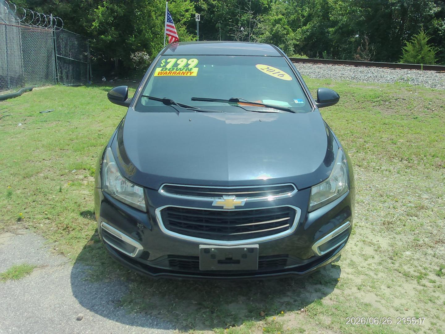 2016 Black Chevrolet Cruze 2LT Auto (1G1PE5SB8G7) with an 1.4L L4 DOHC 16V TURBO engine, 6-Speed Automatic transmission, located at 2553 Airline Blvd, Portsmouth, VA, 23701, (757) 488-8331, 36.813889, -76.357597 - ***VEHICLE TERMS*** Down Payment: $799 Weekly Payment: $110 APR: 23.9% Repayment Terms: 42 Months *** CALL ELIZABETH SMITH - DIRECTOR OF MARKETING @ 757-488-8331 TO SCHEDULE YOUR APPOINTMENT TODAY AND GET PRE-APPROVED RIGHT OVER THE PHONE***- Photo#2