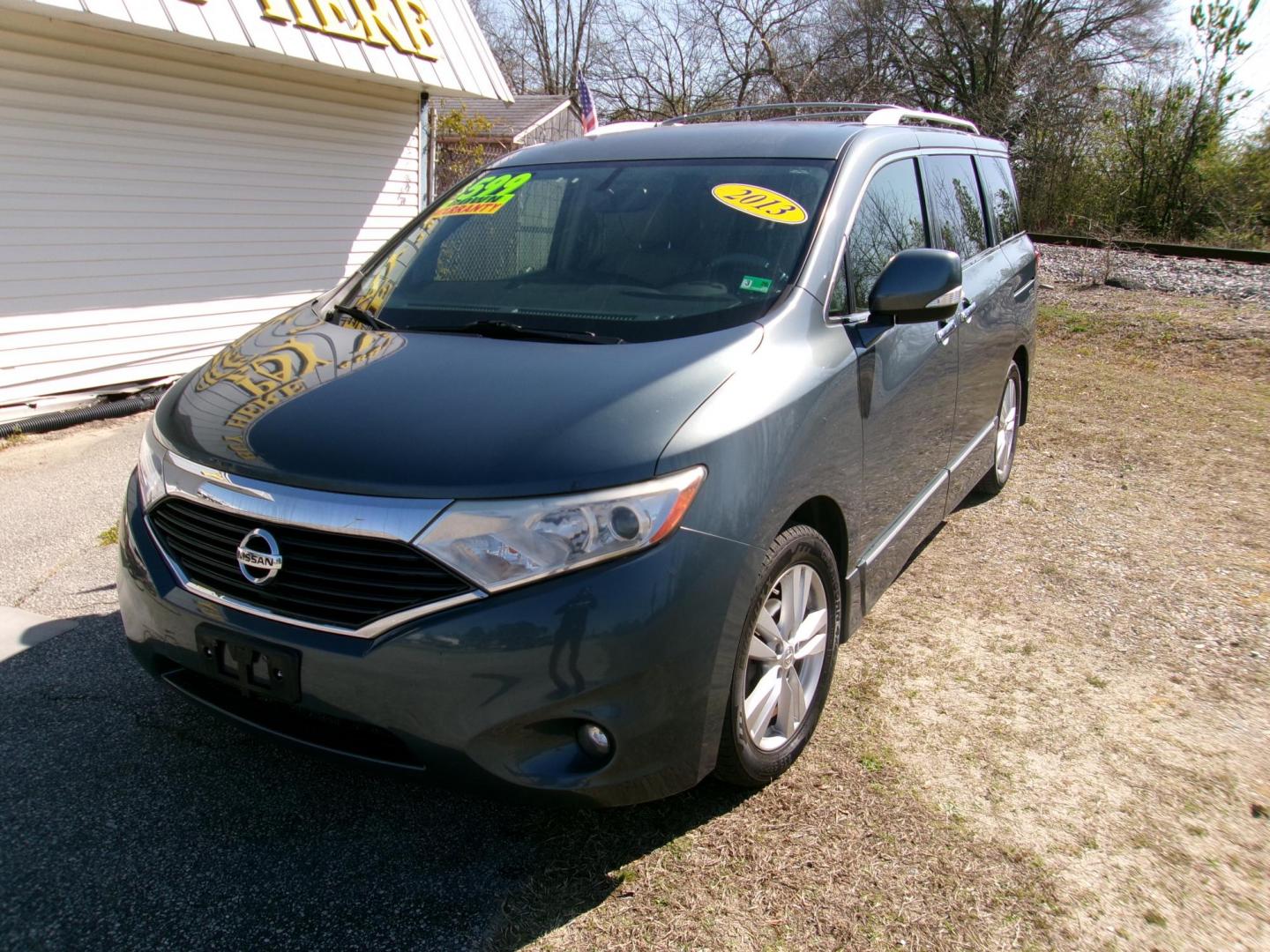 2013 Blue Nissan Quest 3.5 S (JN8AE2KP4D9) with an 3.5L V6 DOHC 24V engine, Continuously Variable Transmission transmission, located at 2553 Airline Blvd, Portsmouth, VA, 23701, (757) 488-8331, 36.813889, -76.357597 - ***VEHICLE TERMS*** Down Payment: $799 Weekly Payment: $105 APR: 23.9% Repayment Terms: 42 Months *** CALL ELIZABETH SMITH - DIRECTOR OF MARKETING @ 757-488-8331 TO SCHEDULE YOUR APPOINTMENT TODAY AND GET PRE-APPROVED RIGHT OVER THE PHONE*** - Photo#1