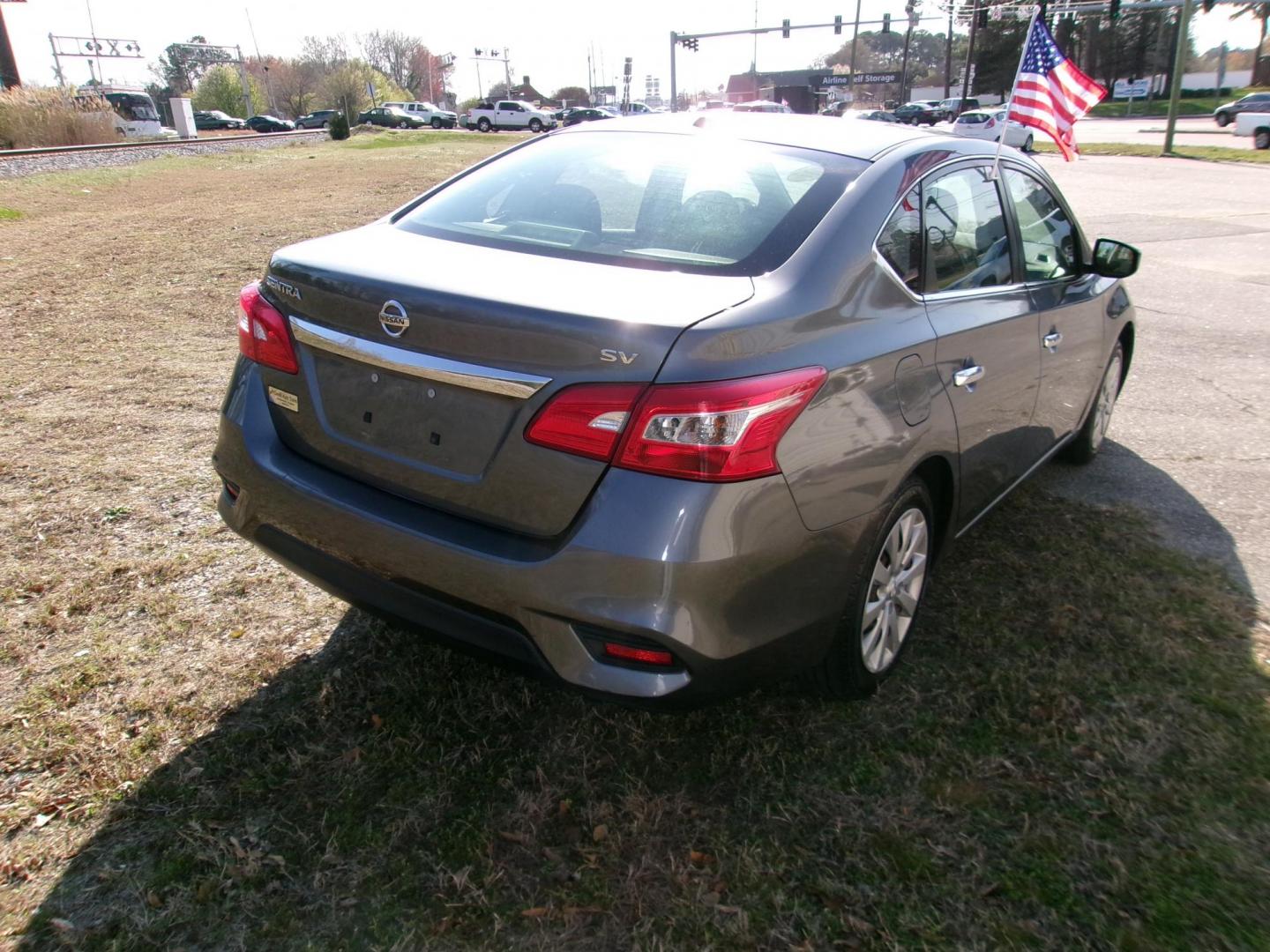 2017 Gray Nissan Sentra S 6MT (3N1AB7AP3HL) with an 1.8L L4 SFI DOHC 16V engine, 6M transmission, located at 2553 Airline Blvd, Portsmouth, VA, 23701, (757) 488-8331, 36.813889, -76.357597 - Photo#6
