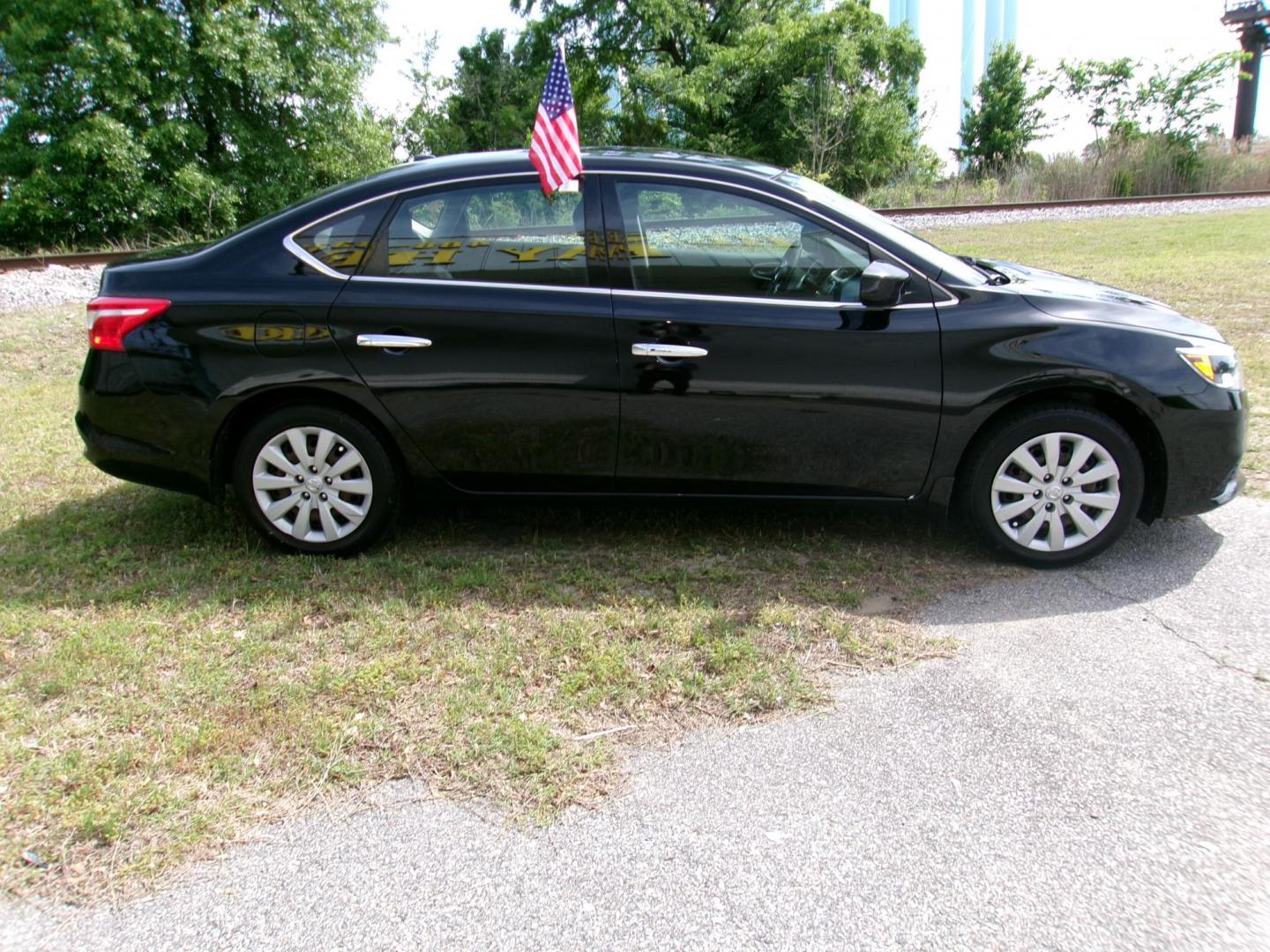 2017 Black Nissan Sentra S 6MT (3N1AB7AP2HY) with an 1.8L L4 SFI DOHC 16V engine, 6M transmission, located at 2553 Airline Blvd, Portsmouth, VA, 23701, (757) 488-8331, 36.813889, -76.357597 - Photo#4