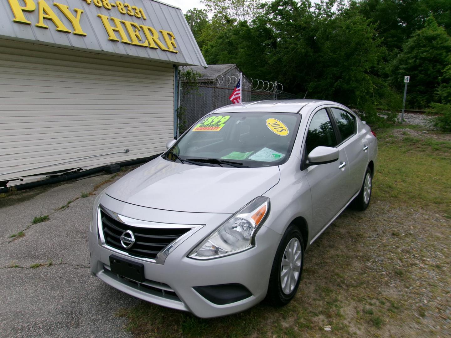 2018 Silver Nissan Versa 1.6 SL Sedan (3N1CN7AP6JL) with an 1.6L L4 DOHC 16V engine, CVT transmission, located at 2553 Airline Blvd, Portsmouth, VA, 23701, (757) 488-8331, 36.813889, -76.357597 - ***VEHICLE TERMS*** Down Payment: $899 Weekly Payment: $110 APR: 23.9% Repayment Terms: 42 Months *** CALL ELIZABETH SMITH - DIRECTOR OF MARKETING @ 757-488-8331 TO SCHEDULE YOUR APPOINTMENT TODAY AND GET PRE-APPROVED RIGHT OVER THE PHONE*** - Photo#1