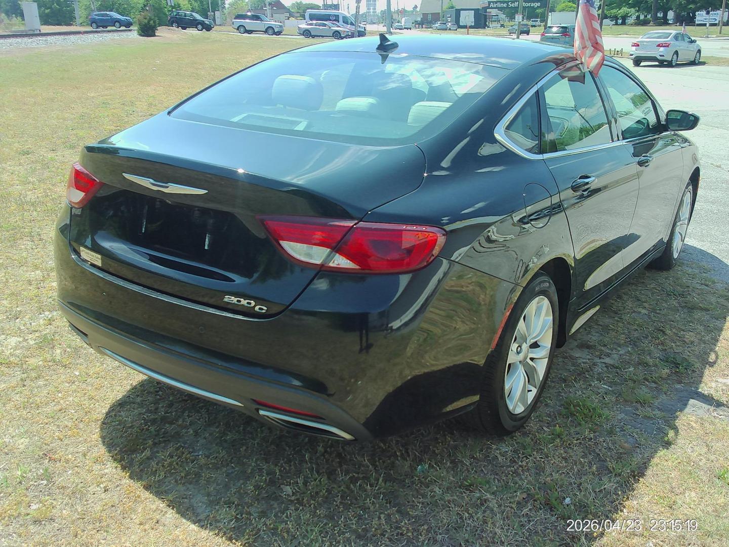 2015 Black Chrysler 200 C (1C3CCCCG5FN) with an 3.6L V6 DOHC 24V FFV engine, 9-Speed Automatic transmission, located at 2553 Airline Blvd, Portsmouth, VA, 23701, (757) 488-8331, 36.813889, -76.357597 - ***VEHICLE TERMS*** Down Payment: $699 Weekly Payment: $110 APR: 23.9% Repayment Terms: 42 Months *** CALL ELIZABETH SMITH - DIRECTOR OF MARKETING @ 757-488-8331 TO SCHEDULE YOUR APPOINTMENT TODAY AND GET PRE-APPROVED RIGHT OVER THE PHONE*** - Photo#5
