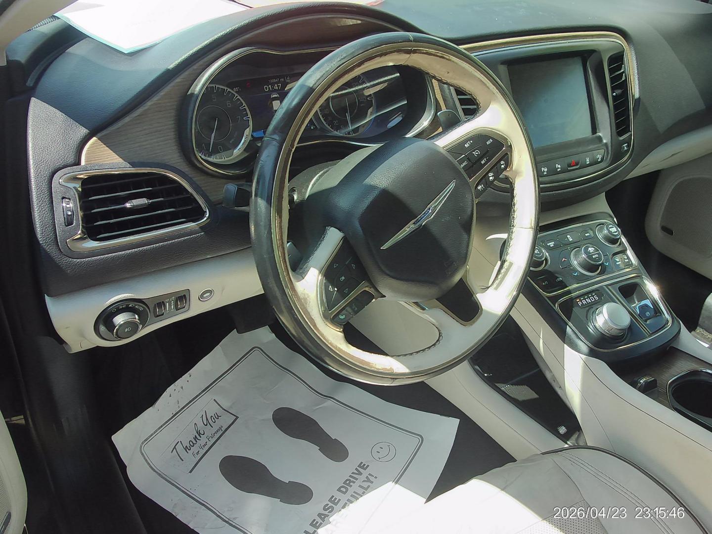 2015 Black Chrysler 200 C (1C3CCCCG5FN) with an 3.6L V6 DOHC 24V FFV engine, 9-Speed Automatic transmission, located at 2553 Airline Blvd, Portsmouth, VA, 23701, (757) 488-8331, 36.813889, -76.357597 - ***VEHICLE TERMS*** Down Payment: $699 Weekly Payment: $110 APR: 23.9% Repayment Terms: 42 Months *** CALL ELIZABETH SMITH - DIRECTOR OF MARKETING @ 757-488-8331 TO SCHEDULE YOUR APPOINTMENT TODAY AND GET PRE-APPROVED RIGHT OVER THE PHONE*** - Photo#9