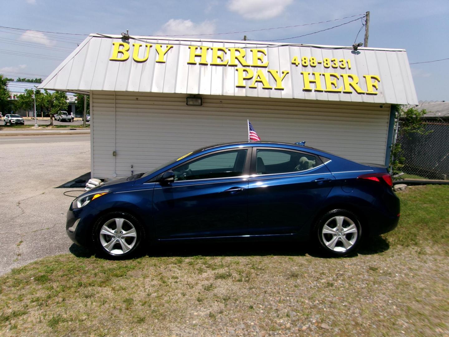 2016 Blue Hyundai Elantra Limited (5NPDH4AE7GH) with an 1.8L L4 DOHC 16V engine, 6-Speed Automatic transmission, located at 2553 Airline Blvd, Portsmouth, VA, 23701, (757) 488-8331, 36.813889, -76.357597 - ***VEHICLE TERMS*** Down Payment: $999 Weekly Payment: $115 APR: 23.9% Repayment Terms: 42 Months *** CALL ELIZABETH SMITH - DIRECTOR OF MARKETING @ 757-488-8331 TO SCHEDULE YOUR APPOINTMENT TODAY AND GET PRE-APPROVED RIGHT OVER THE PHONE*** - Photo#0