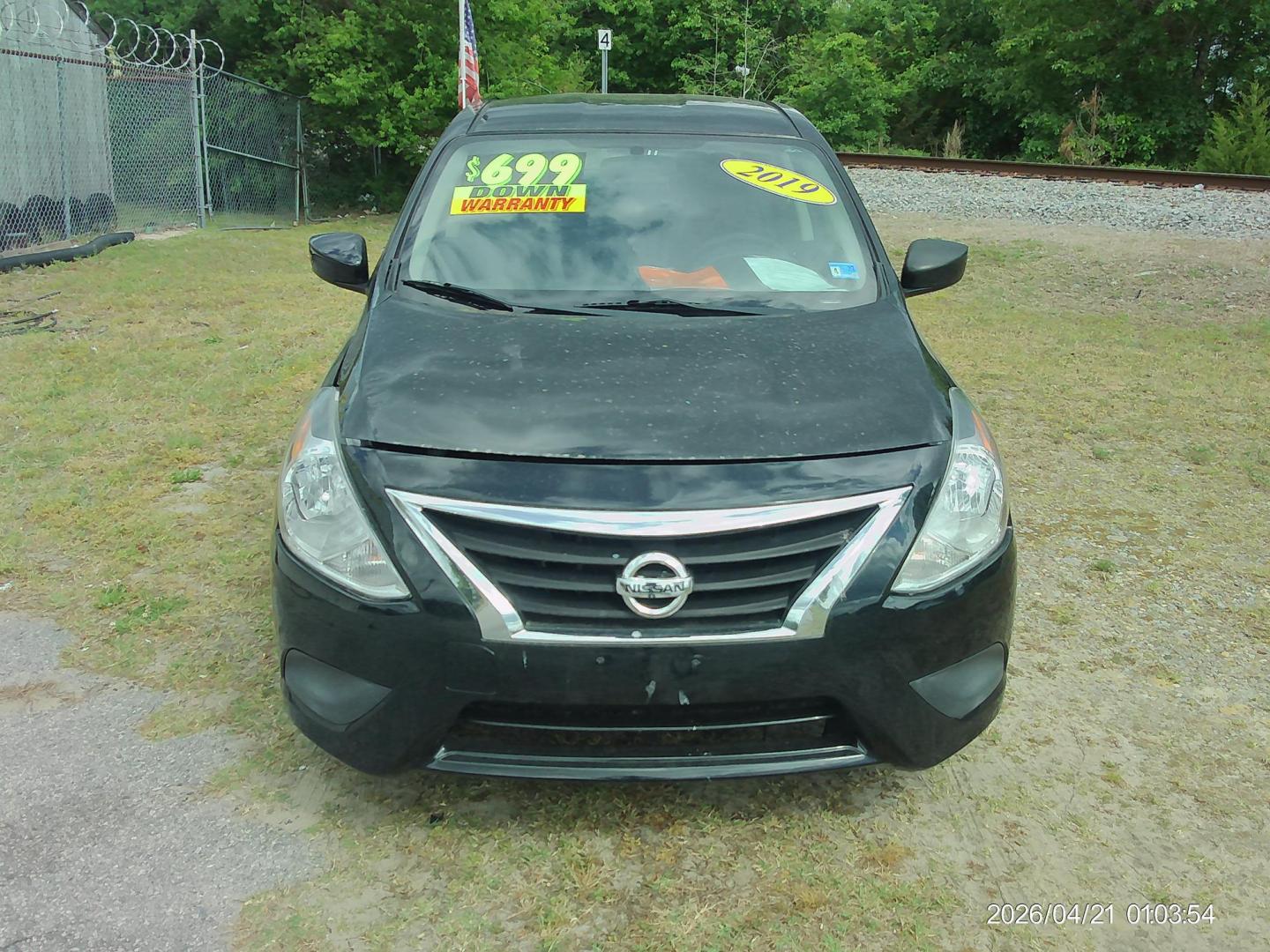 2019 Black Nissan Versa 1.6 SV Sedan (3N1CN7AP5KL) with an 1.6L L4 DOHC 16V engine, CVT transmission, located at 2553 Airline Blvd, Portsmouth, VA, 23701, (757) 488-8331, 36.813889, -76.357597 - ***VEHICLE TERMS*** Down Payment: $699 Weekly Payment: $105 APR: 23.9% Repayment Terms: 42 Months *** CALL ELIZABETH SMITH - DIRECTOR OF MARKETING @ 757-488-8331 TO SCHEDULE YOUR APPOINTMENT TODAY AND GET PRE-APPROVED RIGHT OVER THE PHONE*** - Photo#2