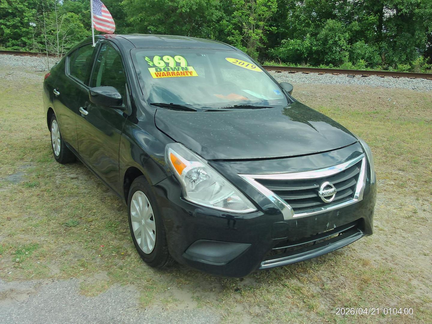 2019 Black Nissan Versa 1.6 SV Sedan (3N1CN7AP5KL) with an 1.6L L4 DOHC 16V engine, CVT transmission, located at 2553 Airline Blvd, Portsmouth, VA, 23701, (757) 488-8331, 36.813889, -76.357597 - ***VEHICLE TERMS*** Down Payment: $699 Weekly Payment: $105 APR: 23.9% Repayment Terms: 42 Months *** CALL ELIZABETH SMITH - DIRECTOR OF MARKETING @ 757-488-8331 TO SCHEDULE YOUR APPOINTMENT TODAY AND GET PRE-APPROVED RIGHT OVER THE PHONE*** - Photo#3