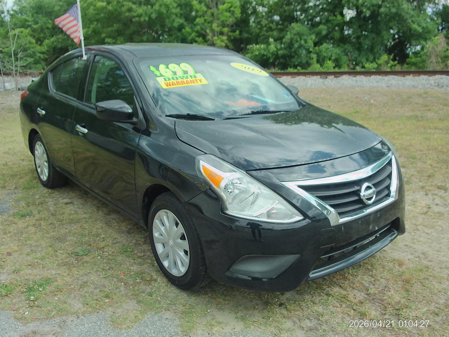 2019 Black Nissan Versa 1.6 SV Sedan (3N1CN7AP5KL) with an 1.6L L4 DOHC 16V engine, CVT transmission, located at 2553 Airline Blvd, Portsmouth, VA, 23701, (757) 488-8331, 36.813889, -76.357597 - ***VEHICLE TERMS*** Down Payment: $699 Weekly Payment: $105 APR: 23.9% Repayment Terms: 42 Months *** CALL ELIZABETH SMITH - DIRECTOR OF MARKETING @ 757-488-8331 TO SCHEDULE YOUR APPOINTMENT TODAY AND GET PRE-APPROVED RIGHT OVER THE PHONE*** - Photo#4