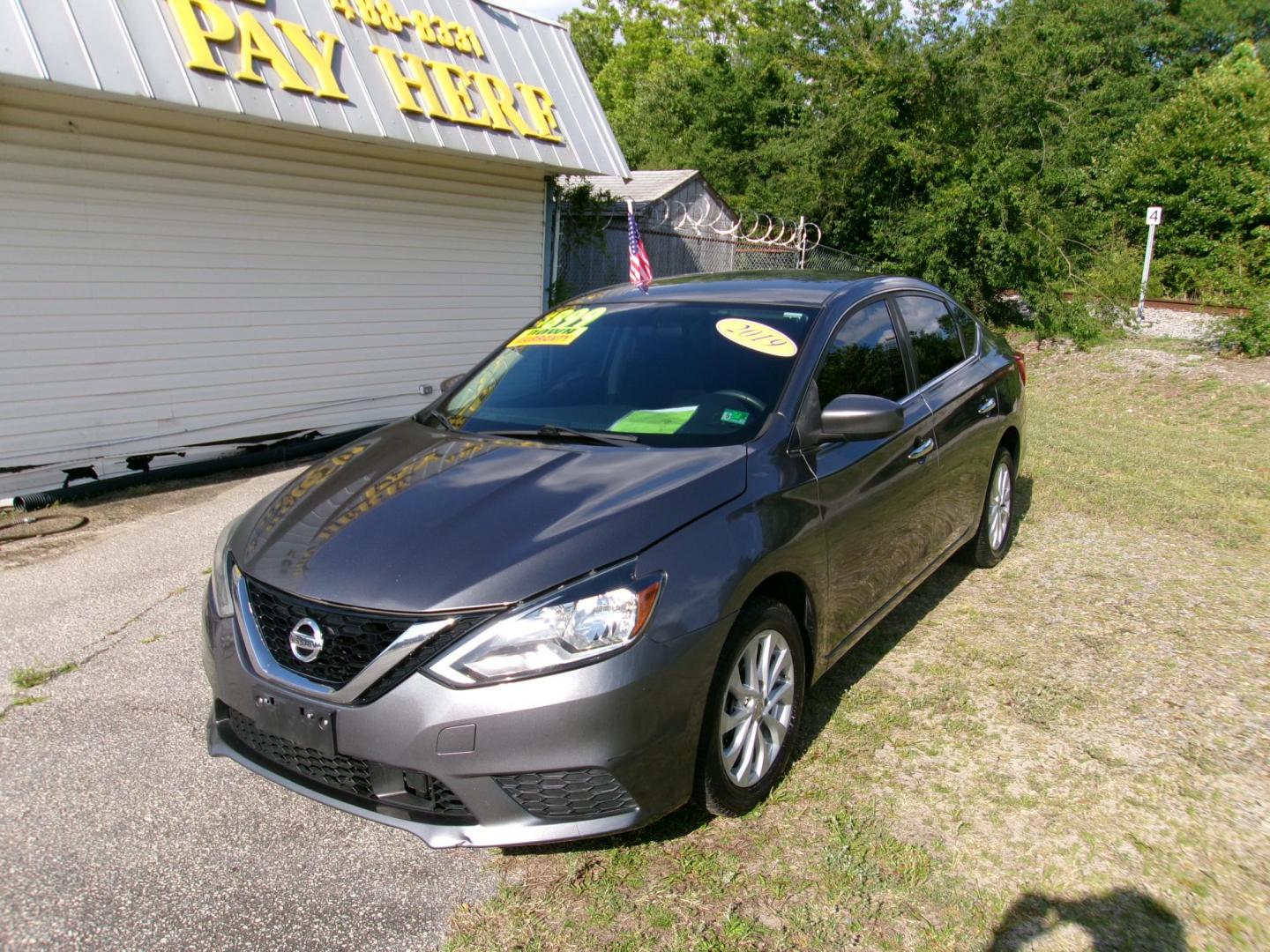 2018 Black Nissan Sentra S CVT (3N1AB7AP2JY) with an 1.8L L4 SFI DOHC 16V engine, CVT transmission, located at 2553 Airline Blvd, Portsmouth, VA, 23701, (757) 488-8331, 36.813889, -76.357597 - Photo#1