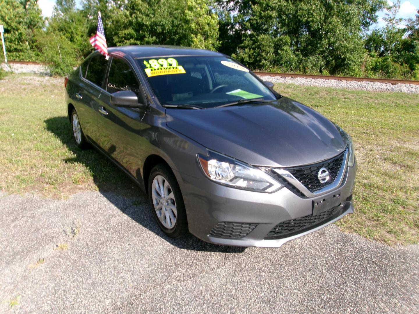 2018 Black Nissan Sentra S CVT (3N1AB7AP2JY) with an 1.8L L4 SFI DOHC 16V engine, CVT transmission, located at 2553 Airline Blvd, Portsmouth, VA, 23701, (757) 488-8331, 36.813889, -76.357597 - Photo#3