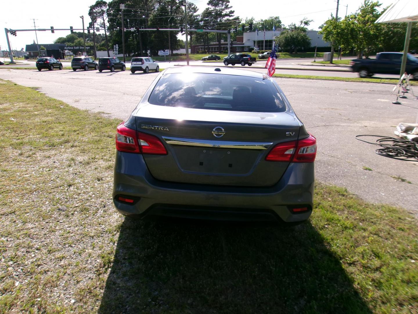 2018 Black Nissan Sentra S CVT (3N1AB7AP2JY) with an 1.8L L4 SFI DOHC 16V engine, CVT transmission, located at 2553 Airline Blvd, Portsmouth, VA, 23701, (757) 488-8331, 36.813889, -76.357597 - Photo#6