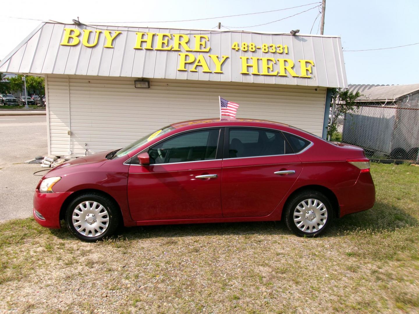 2013 Red Nissan Sentra S 6MT (3N1AB7AP4DL) with an 2.0L L4 DOHC 16V engine, 6-Speed Automatic transmission, located at 2553 Airline Blvd, Portsmouth, VA, 23701, (757) 488-8331, 36.813889, -76.357597 - ***VEHICLE TERMS*** Down Payment: $499 Weekly Payment: $90 APR: 23.9% Repayment Terms: 42 Months *** CALL ELIZABETH SMITH - DIRECTOR OF MARKETING @ 757-488-8331 TO SCHEDULE YOUR APPOINTMENT TODAY AND GET PRE-APPROVED RIGHT OVER THE PHONE*** - Photo#0