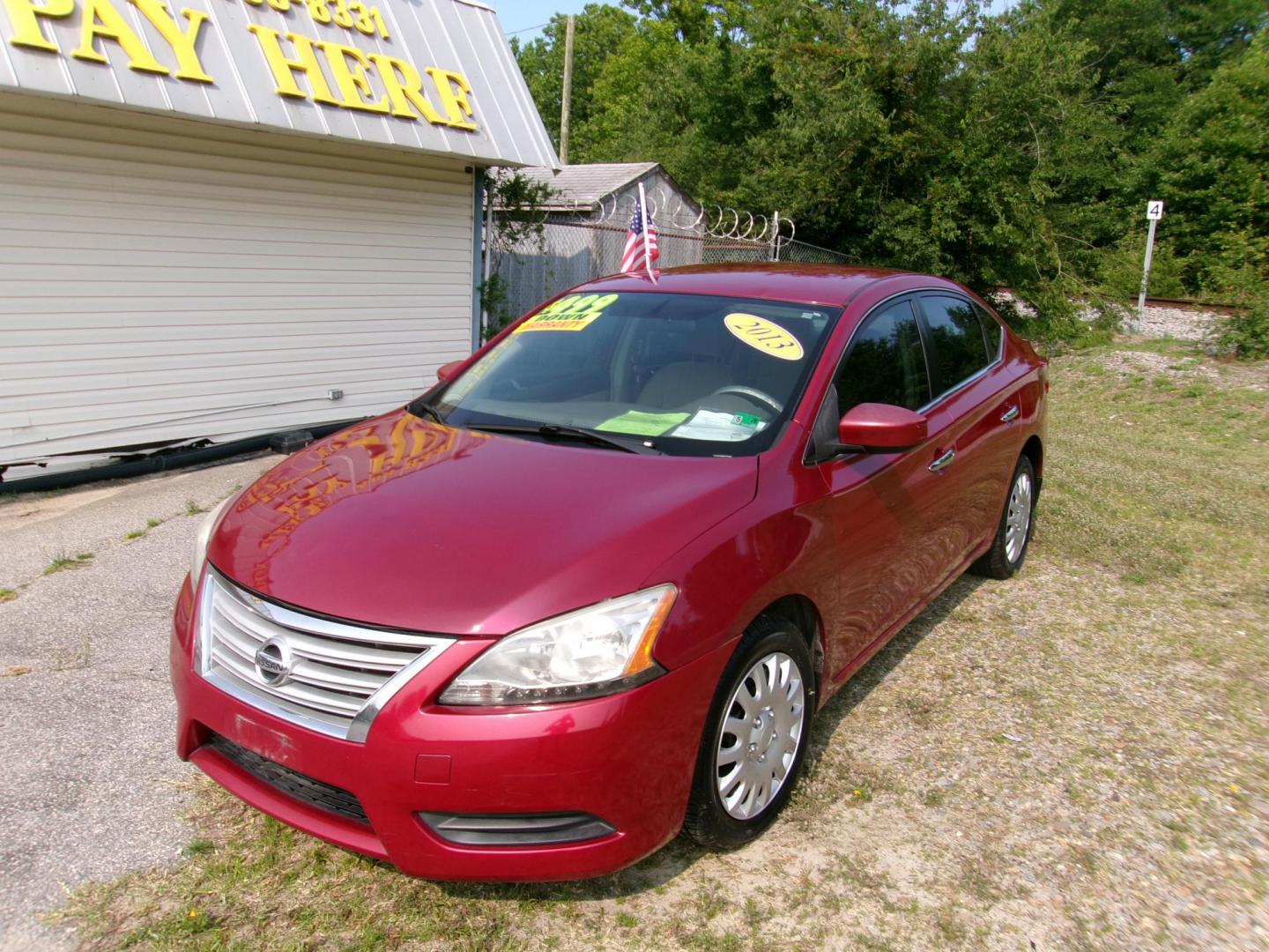2013 Red Nissan Sentra S 6MT (3N1AB7AP4DL) with an 2.0L L4 DOHC 16V engine, 6-Speed Automatic transmission, located at 2553 Airline Blvd, Portsmouth, VA, 23701, (757) 488-8331, 36.813889, -76.357597 - ***VEHICLE TERMS*** Down Payment: $499 Weekly Payment: $90 APR: 23.9% Repayment Terms: 42 Months *** CALL ELIZABETH SMITH - DIRECTOR OF MARKETING @ 757-488-8331 TO SCHEDULE YOUR APPOINTMENT TODAY AND GET PRE-APPROVED RIGHT OVER THE PHONE*** - Photo#1
