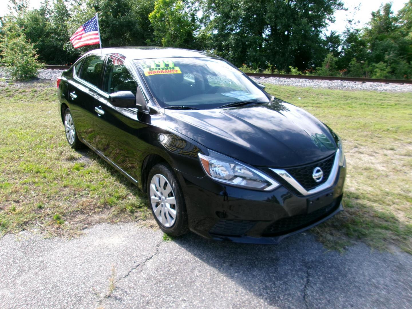 2019 Black Nissan Sentra S CVT (3N1AB7AP3KY) with an 1.8L L4 SFI DOHC 16V engine, CVT transmission, located at 2553 Airline Blvd, Portsmouth, VA, 23701, (757) 488-8331, 36.813889, -76.357597 - Photo#3
