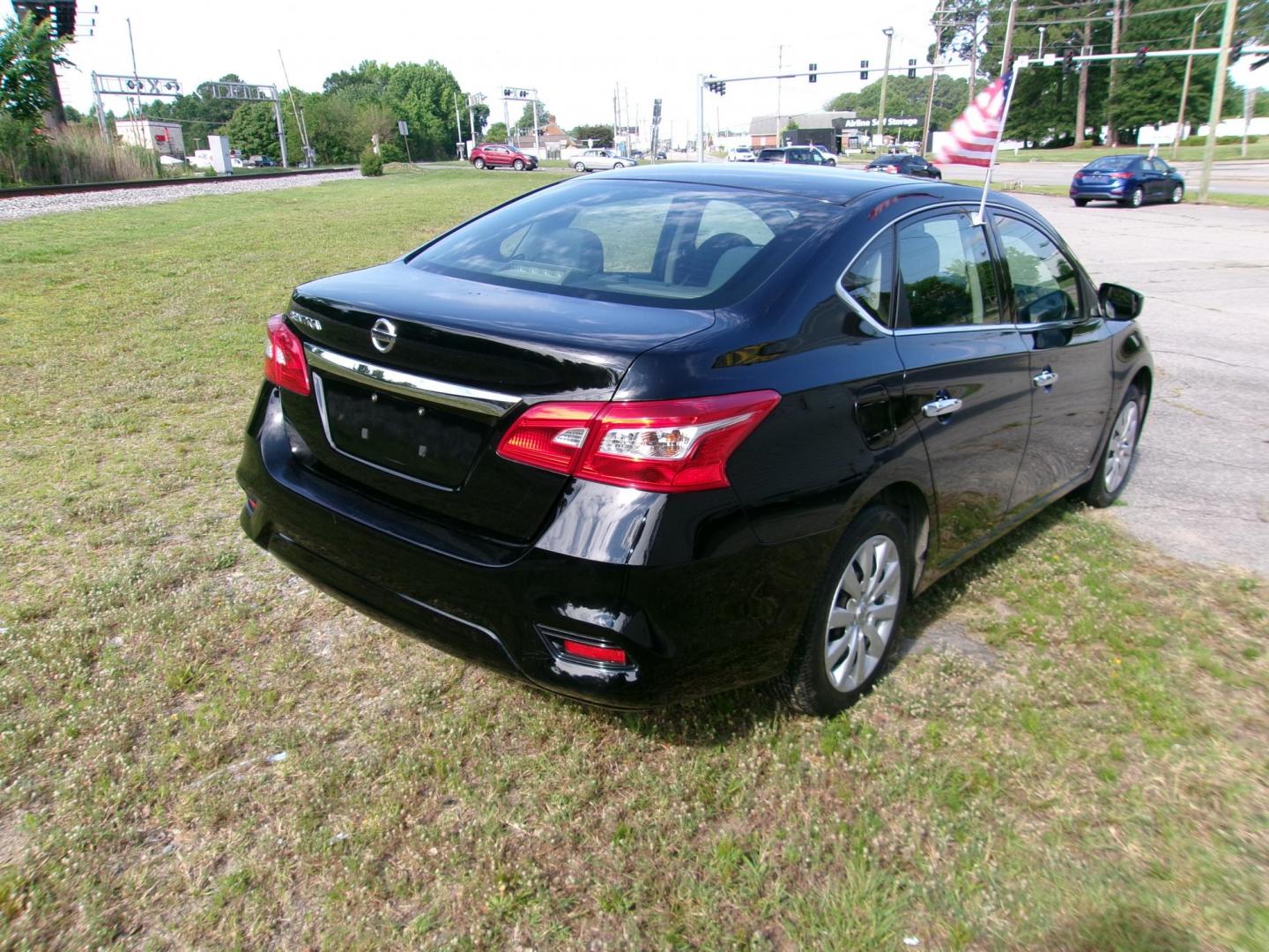 2019 Black Nissan Sentra S CVT (3N1AB7AP3KY) with an 1.8L L4 SFI DOHC 16V engine, CVT transmission, located at 2553 Airline Blvd, Portsmouth, VA, 23701, (757) 488-8331, 36.813889, -76.357597 - Photo#5