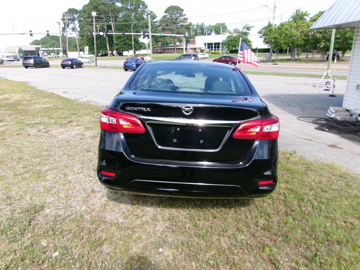 2019 Black Nissan Sentra S CVT (3N1AB7AP3KY) with an 1.8L L4 SFI DOHC 16V engine, CVT transmission, located at 2553 Airline Blvd, Portsmouth, VA, 23701, (757) 488-8331, 36.813889, -76.357597 - Photo#6