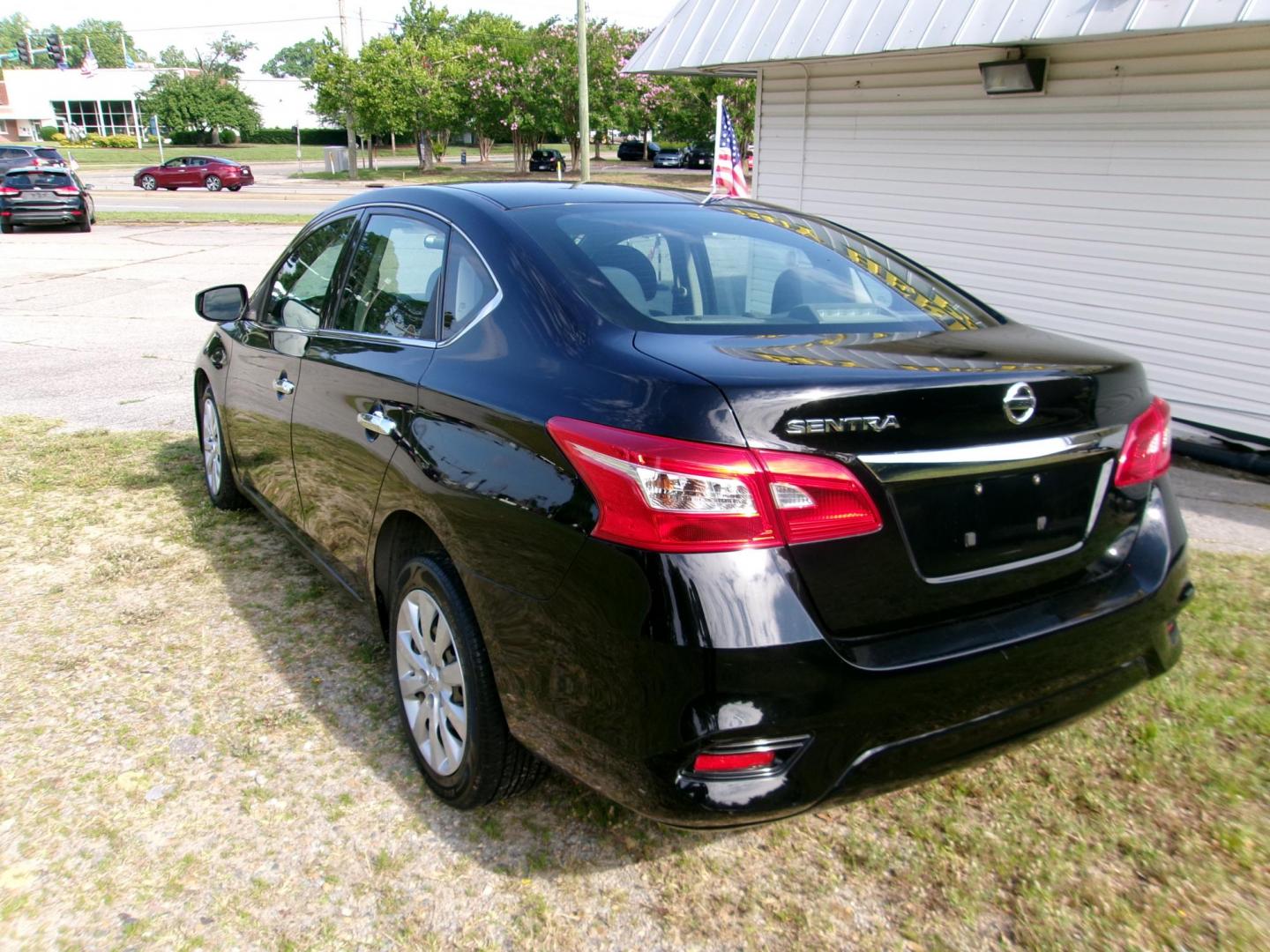 2019 Black Nissan Sentra S CVT (3N1AB7AP3KY) with an 1.8L L4 SFI DOHC 16V engine, CVT transmission, located at 2553 Airline Blvd, Portsmouth, VA, 23701, (757) 488-8331, 36.813889, -76.357597 - Photo#7