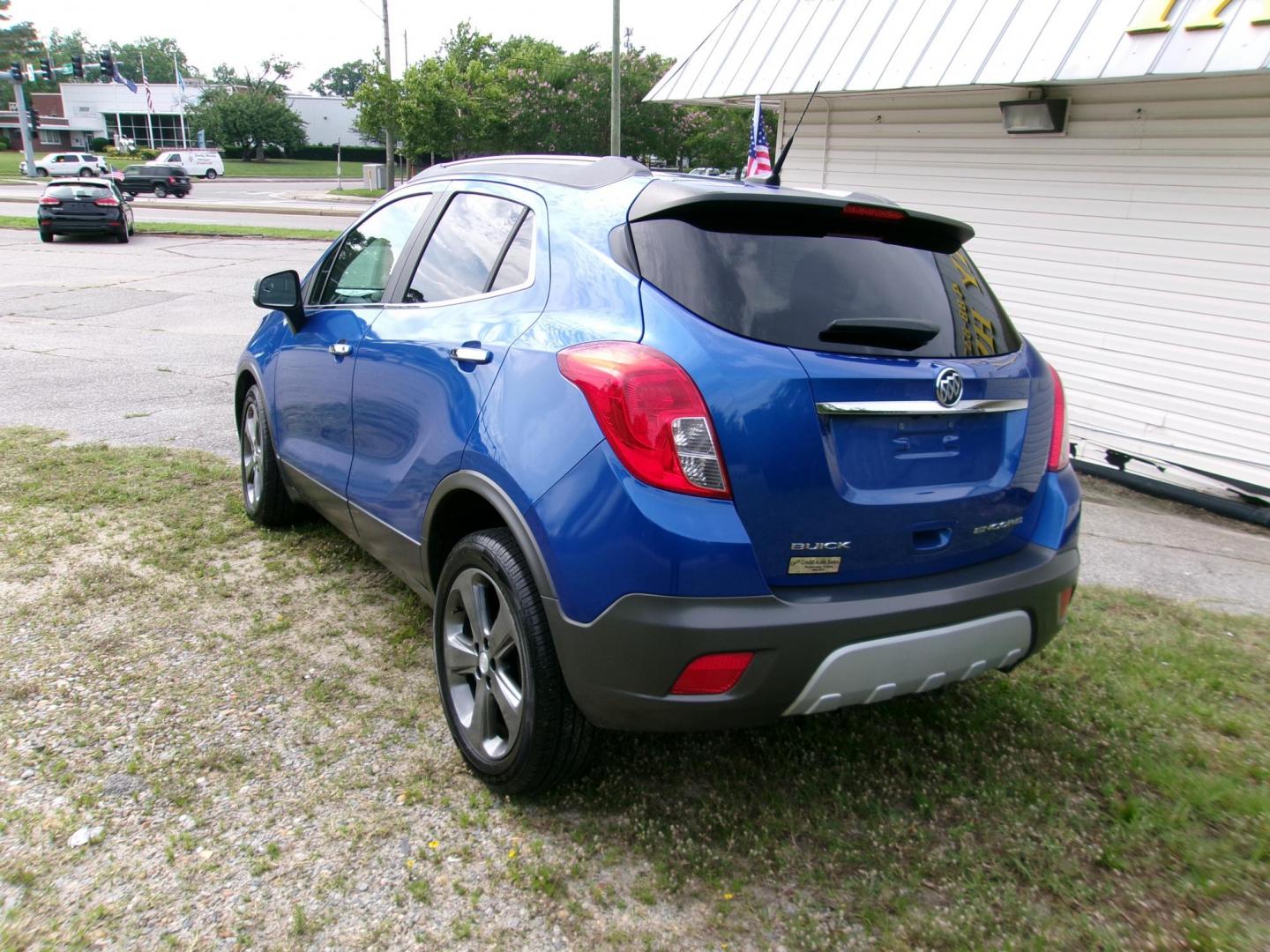 2014 Blue Buick Encore Base FWD (KL4CJASBXEB) with an 1.4L L4 DOHC 16V TURBO engine, 6-Speed Automatic transmission, located at 2553 Airline Blvd, Portsmouth, VA, 23701, (757) 488-8331, 36.813889, -76.357597 - Photo#7