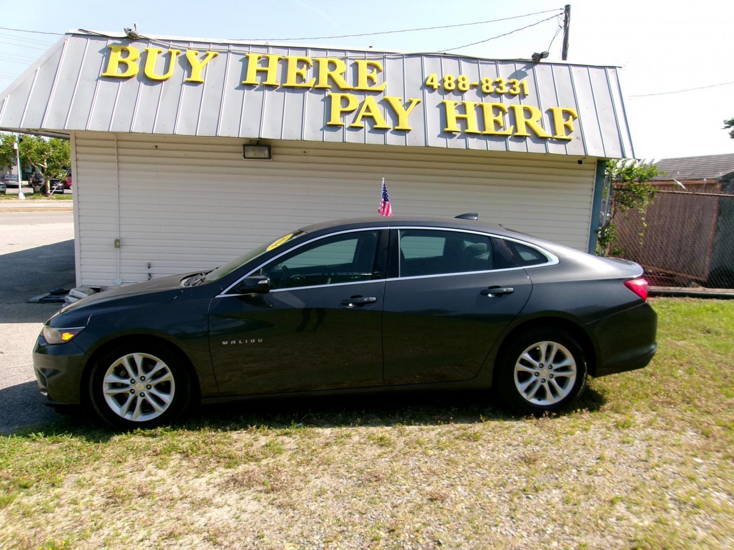 2016 Gray Chevrolet Malibu 1LT (1G1ZE5ST3GF) with an 1.5L L4 DOHC 16V engine, 6A transmission, located at 2553 Airline Blvd, Portsmouth, VA, 23701, (757) 488-8331, 36.813889, -76.357597 - ***VEHICLE TERMS*** Down Payment: $799 Weekly Payment: $115 APR: 23.9% Repayment Terms: 42 Months *** CALL ELIZABETH SMITH - DIRECTOR OF MARKETING @ 757-488-8331 TO SCHEDULE YOUR APPOINTMENT TODAY AND GET PRE-APPROVED RIGHT OVER THE PHONE*** - Photo#0