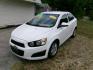 2016 White Chevrolet Sonic LT Auto Sedan (1G1JC5SGXG4) with an 1.8L L4 DOHC 24V engine, 6A transmission, located at 2553 Airline Blvd, Portsmouth, VA, 23701, (757) 488-8331, 36.813889, -76.357597 - ***VEHICLE TERMS*** Down Payment: $699 Weekly Payment: $110 APR: 23.9% Repayment Terms: 42 Months *** CALL ELIZABETH SMITH - DIRECTOR OF MARKETING @ 757-488-8331 TO SCHEDULE YOUR APPOINTMENT TODAY AND GET PRE-APPROVED RIGHT OVER THE PHONE*** - Photo#1