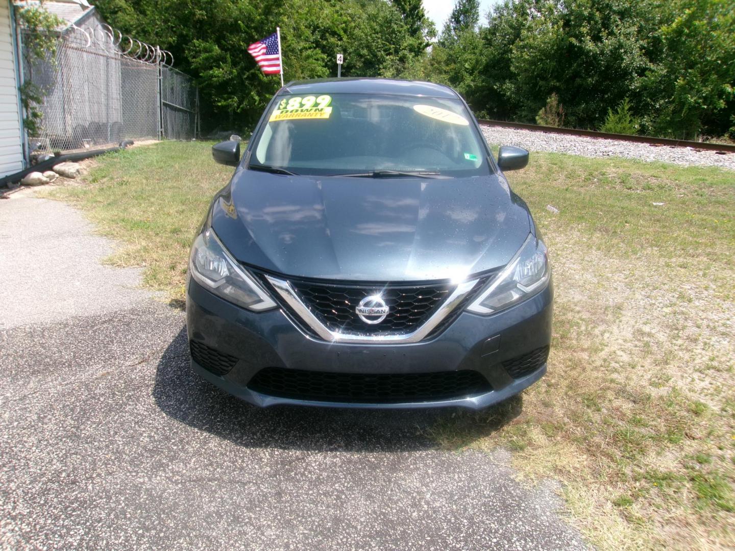 2017 Blue Nissan Sentra S 6MT (3N1AB7AP5HY) with an 1.8L L4 SFI DOHC 16V engine, 6M transmission, located at 2553 Airline Blvd, Portsmouth, VA, 23701, (757) 488-8331, 36.813889, -76.357597 - Photo#2