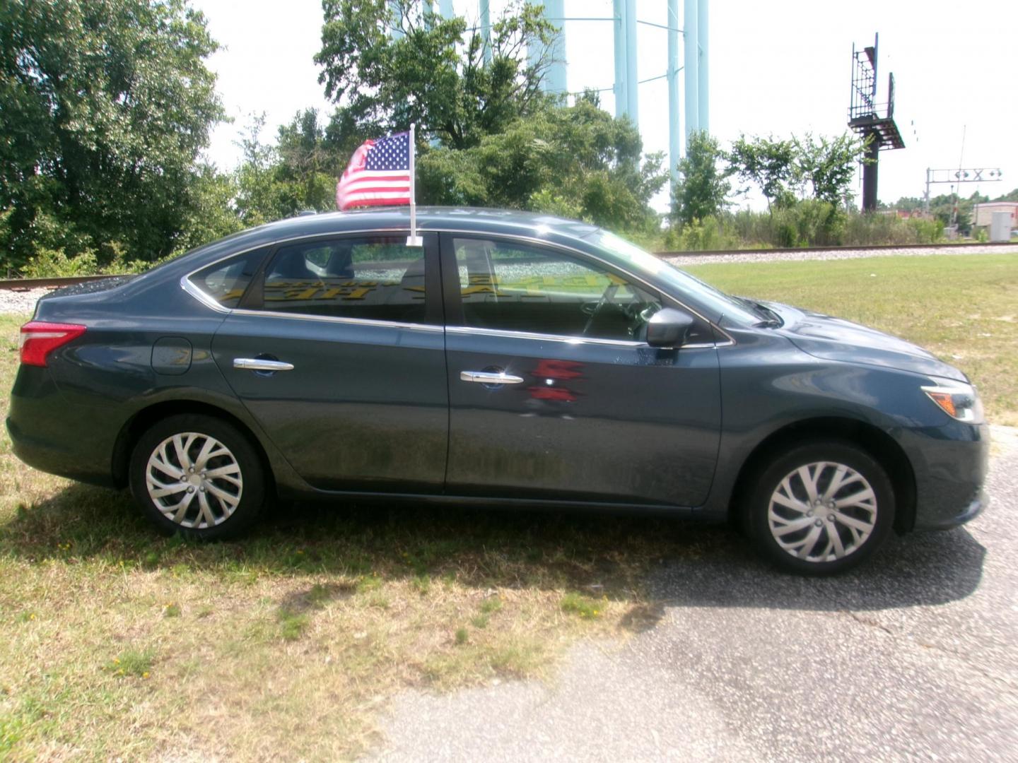 2017 Blue Nissan Sentra S 6MT (3N1AB7AP5HY) with an 1.8L L4 SFI DOHC 16V engine, 6M transmission, located at 2553 Airline Blvd, Portsmouth, VA, 23701, (757) 488-8331, 36.813889, -76.357597 - Photo#4