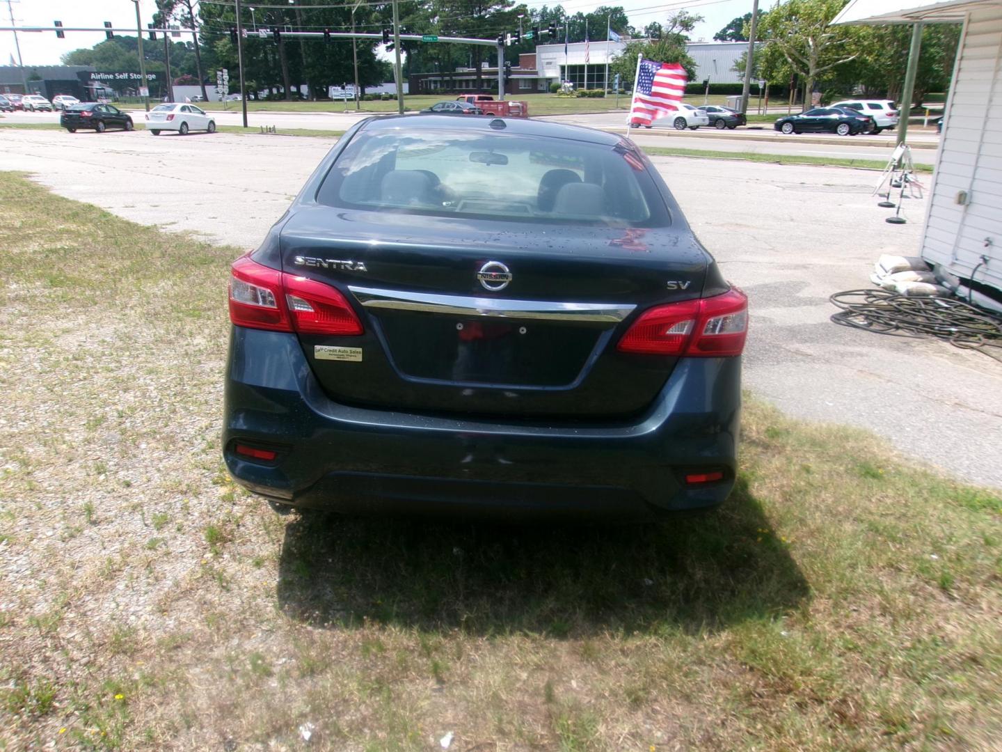 2017 Blue Nissan Sentra S 6MT (3N1AB7AP5HY) with an 1.8L L4 SFI DOHC 16V engine, 6M transmission, located at 2553 Airline Blvd, Portsmouth, VA, 23701, (757) 488-8331, 36.813889, -76.357597 - Photo#6