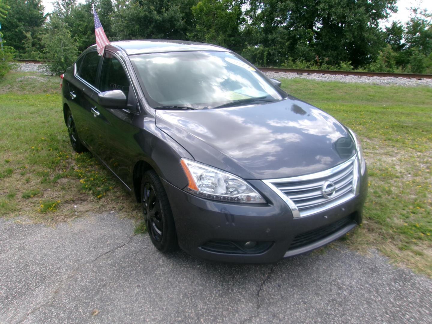 2014 Gray Nissan Sentra S 6MT (3N1AB7AP2EY) with an 1.8L L4 SFI DOHC 16V engine, 6-Speed Manual transmission, located at 2553 Airline Blvd, Portsmouth, VA, 23701, (757) 488-8331, 36.813889, -76.357597 - Photo#3