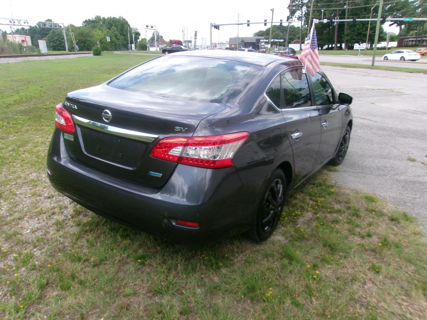 2014 Gray Nissan Sentra S 6MT (3N1AB7AP2EY) with an 1.8L L4 SFI DOHC 16V engine, 6-Speed Manual transmission, located at 2553 Airline Blvd, Portsmouth, VA, 23701, (757) 488-8331, 36.813889, -76.357597 - Photo#5