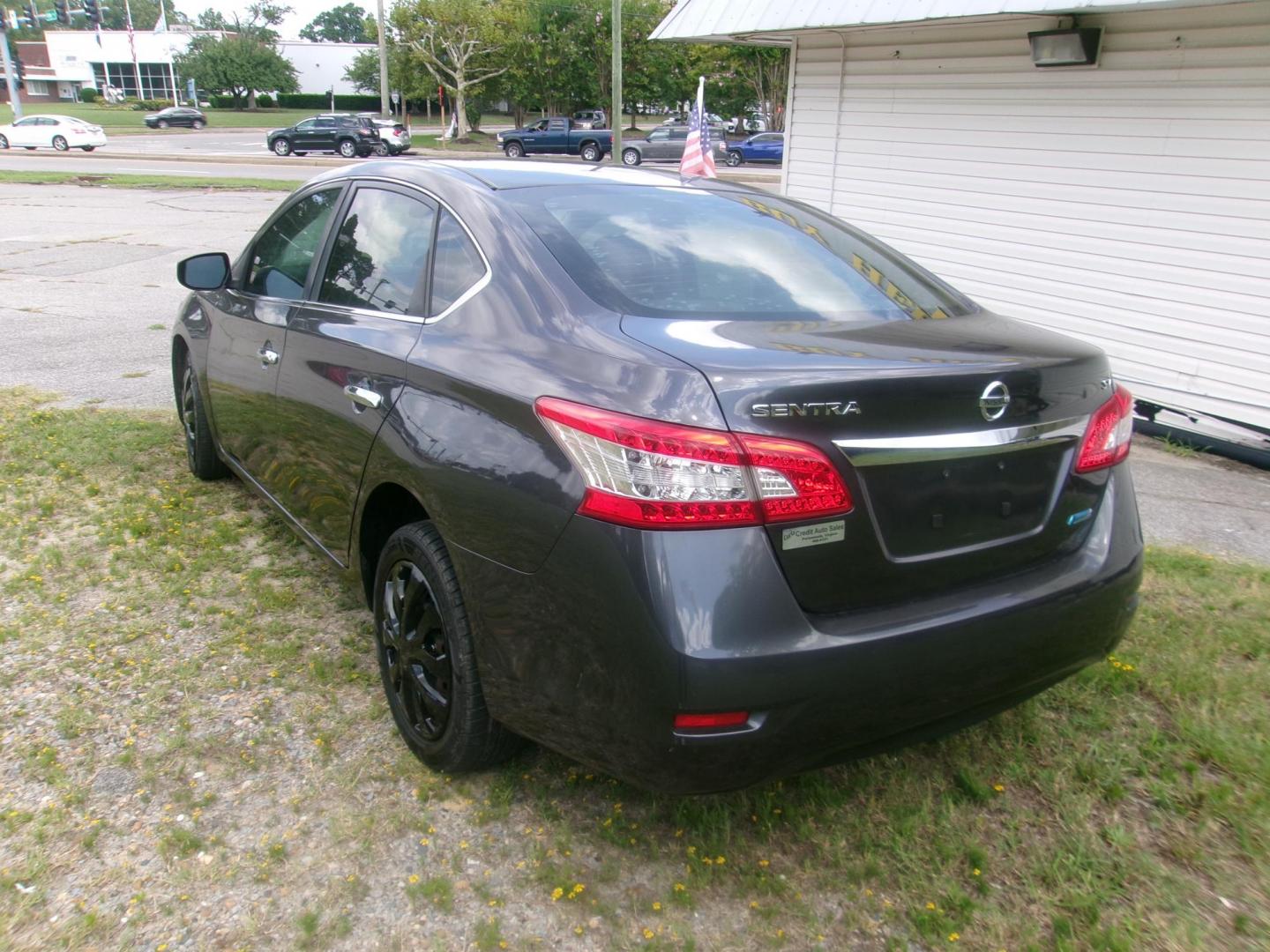 2014 Gray Nissan Sentra S 6MT (3N1AB7AP2EY) with an 1.8L L4 SFI DOHC 16V engine, 6-Speed Manual transmission, located at 2553 Airline Blvd, Portsmouth, VA, 23701, (757) 488-8331, 36.813889, -76.357597 - Photo#7