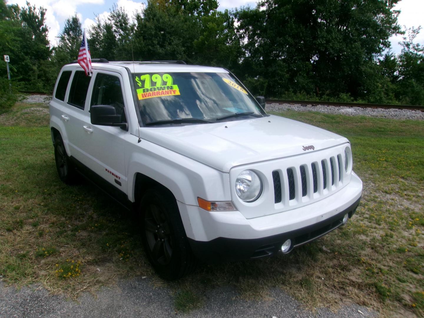2016 White Jeep Patriot Sport 2WD (1C4NJPBB5GD) with an 2.4L L4 DOHC 16V engine, located at 2553 Airline Blvd, Portsmouth, VA, 23701, (757) 488-8331, 36.813889, -76.357597 - ***VEHICLE TERMS*** Down Payment: $799 Weekly Payment: $110 APR: 23.9% Repayment Terms: 42 Months *** CALL ELIZABETH SMITH - DIRECTOR OF MARKETING @ 757-488-8331 TO SCHEDULE YOUR APPOINTMENT TODAY AND GET PRE-APPROVED RIGHT OVER THE PHONE*** - Photo#3