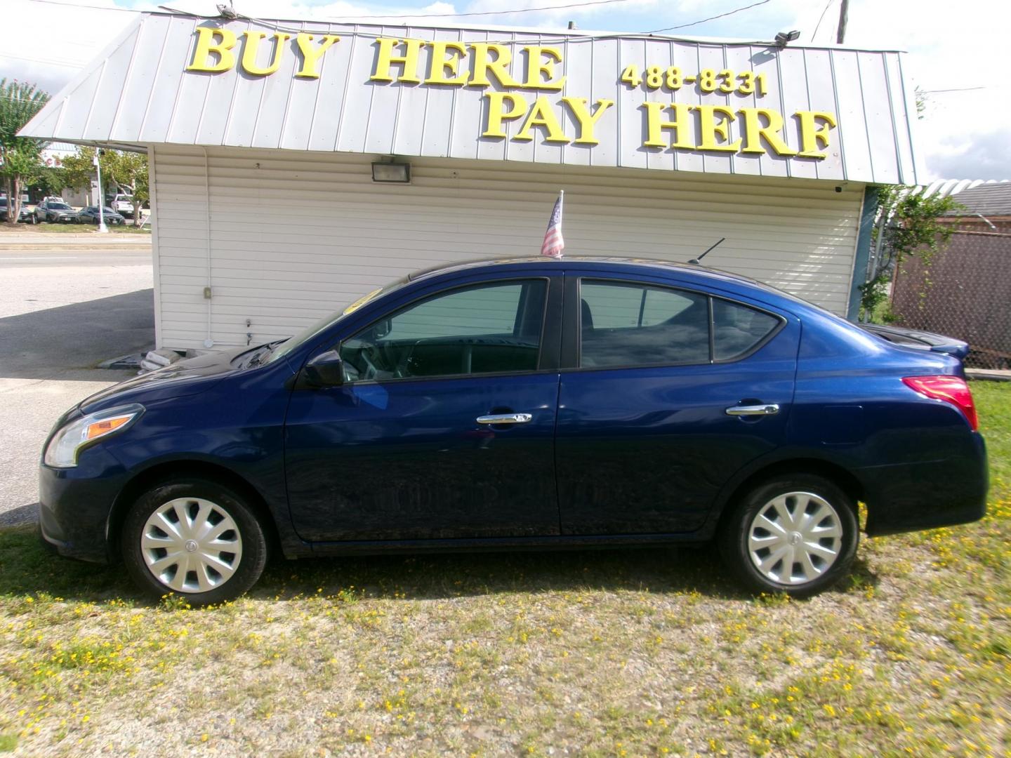 2019 Blue Nissan Versa 1.6 SV Sedan (3N1CN7AP2KL) with an 1.6L L4 DOHC 16V engine, CVT transmission, located at 2553 Airline Blvd, Portsmouth, VA, 23701, (757) 488-8331, 36.813889, -76.357597 - ***VEHICLE TERMS*** Down Payment: $799 Weekly Payment: $115 APR: 23.9% Repayment Terms: 42 Months *** CALL ELIZABETH SMITH - DIRECTOR OF MARKETING @ 757-488-8331 TO SCHEDULE YOUR APPOINTMENT TODAY AND GET PRE-APPROVED RIGHT OVER THE PHONE*** - Photo#0