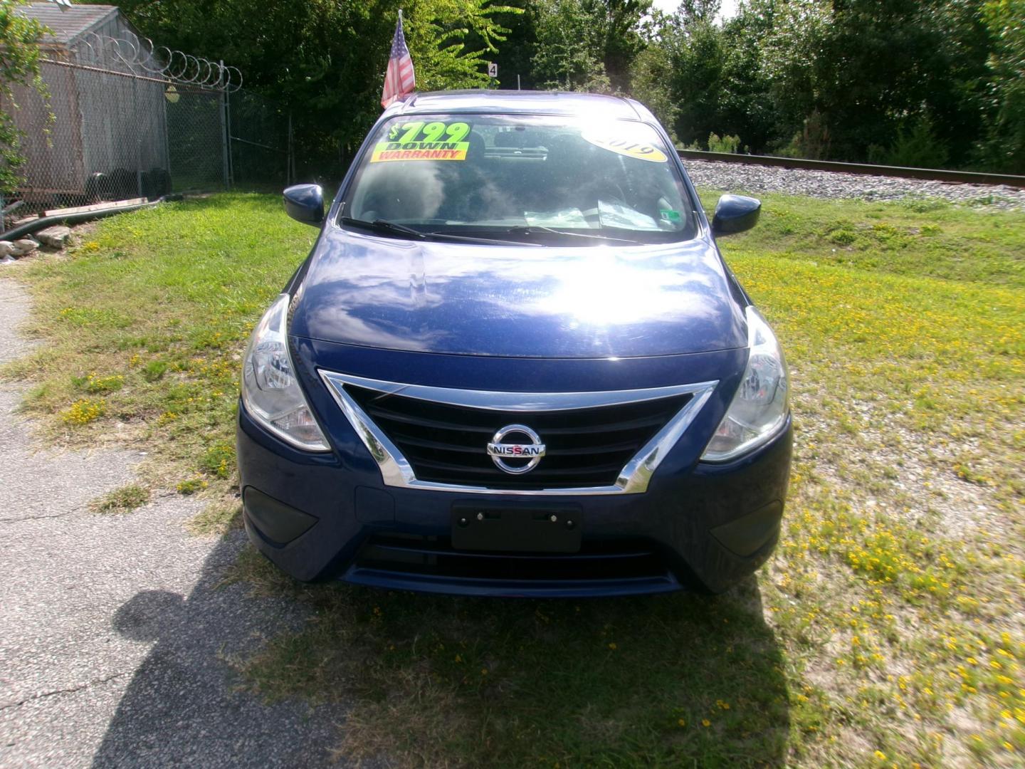 2019 Blue Nissan Versa 1.6 SV Sedan (3N1CN7AP2KL) with an 1.6L L4 DOHC 16V engine, CVT transmission, located at 2553 Airline Blvd, Portsmouth, VA, 23701, (757) 488-8331, 36.813889, -76.357597 - ***VEHICLE TERMS*** Down Payment: $799 Weekly Payment: $115 APR: 23.9% Repayment Terms: 42 Months *** CALL ELIZABETH SMITH - DIRECTOR OF MARKETING @ 757-488-8331 TO SCHEDULE YOUR APPOINTMENT TODAY AND GET PRE-APPROVED RIGHT OVER THE PHONE*** - Photo#2