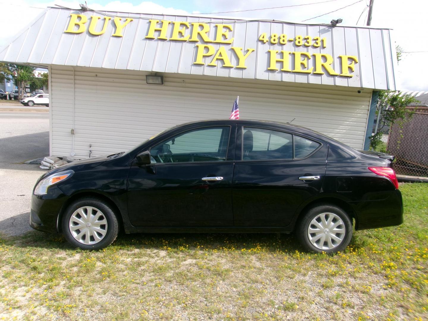 2019 Black Nissan Versa 1.6 SV Sedan (3N1CN7AP2KL) with an 1.6L L4 DOHC 16V engine, CVT transmission, located at 2553 Airline Blvd, Portsmouth, VA, 23701, (757) 488-8331, 36.813889, -76.357597 - ***VEHICLE TERMS*** Down Payment: $699 Weekly Payment: $115 APR: 23.9% Repayment Terms: 42 Months *** CALL ELIZABETH SMITH - DIRECTOR OF MARKETING @ 757-488-8331 TO SCHEDULE YOUR APPOINTMENT TODAY AND GET PRE-APPROVED RIGHT OVER THE PHONE*** - Photo#0