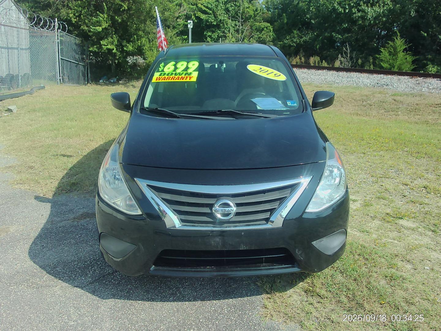 2019 Black Nissan Versa 1.6 SV Sedan (3N1CN7AP2KL) with an 1.6L L4 DOHC 16V engine, CVT transmission, located at 2553 Airline Blvd, Portsmouth, VA, 23701, (757) 488-8331, 36.813889, -76.357597 - ***VEHICLE TERMS*** Down Payment: $699 Weekly Payment: $110 APR: 23.9% Repayment Terms: 42 Months *** CALL ELIZABETH SMITH - DIRECTOR OF MARKETING @ 757-488-8331 TO SCHEDULE YOUR APPOINTMENT TODAY AND GET PRE-APPROVED RIGHT OVER THE PHONE***- Photo#2