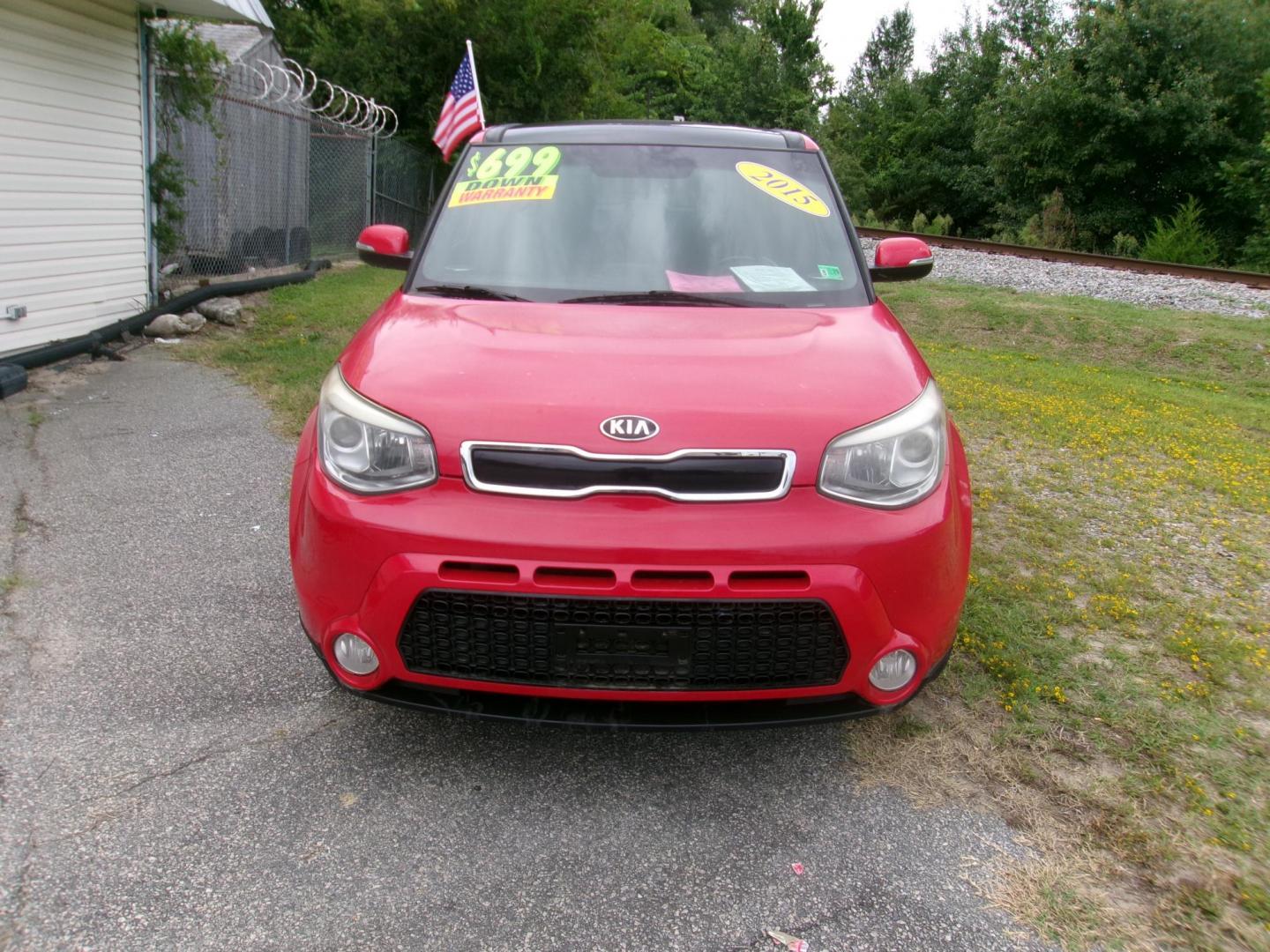 2015 Red Kia Soul ! (KNDJX3A52F7) with an 2.0L L4 DOHC 16V engine, 6-Speed Automatic transmission, located at 2553 Airline Blvd, Portsmouth, VA, 23701, (757) 488-8331, 36.813889, -76.357597 - ***VEHICLE TERMS*** Down Payment: $499 Weekly Payment: $105 APR: 23.9% Repayment Terms: 42 Months *** CALL ELIZABETH SMITH - DIRECTOR OF MARKETING @ 757-488-8331 TO SCHEDULE YOUR APPOINTMENT TODAY AND GET PRE-APPROVED RIGHT OVER THE PHONE*** - Photo#2