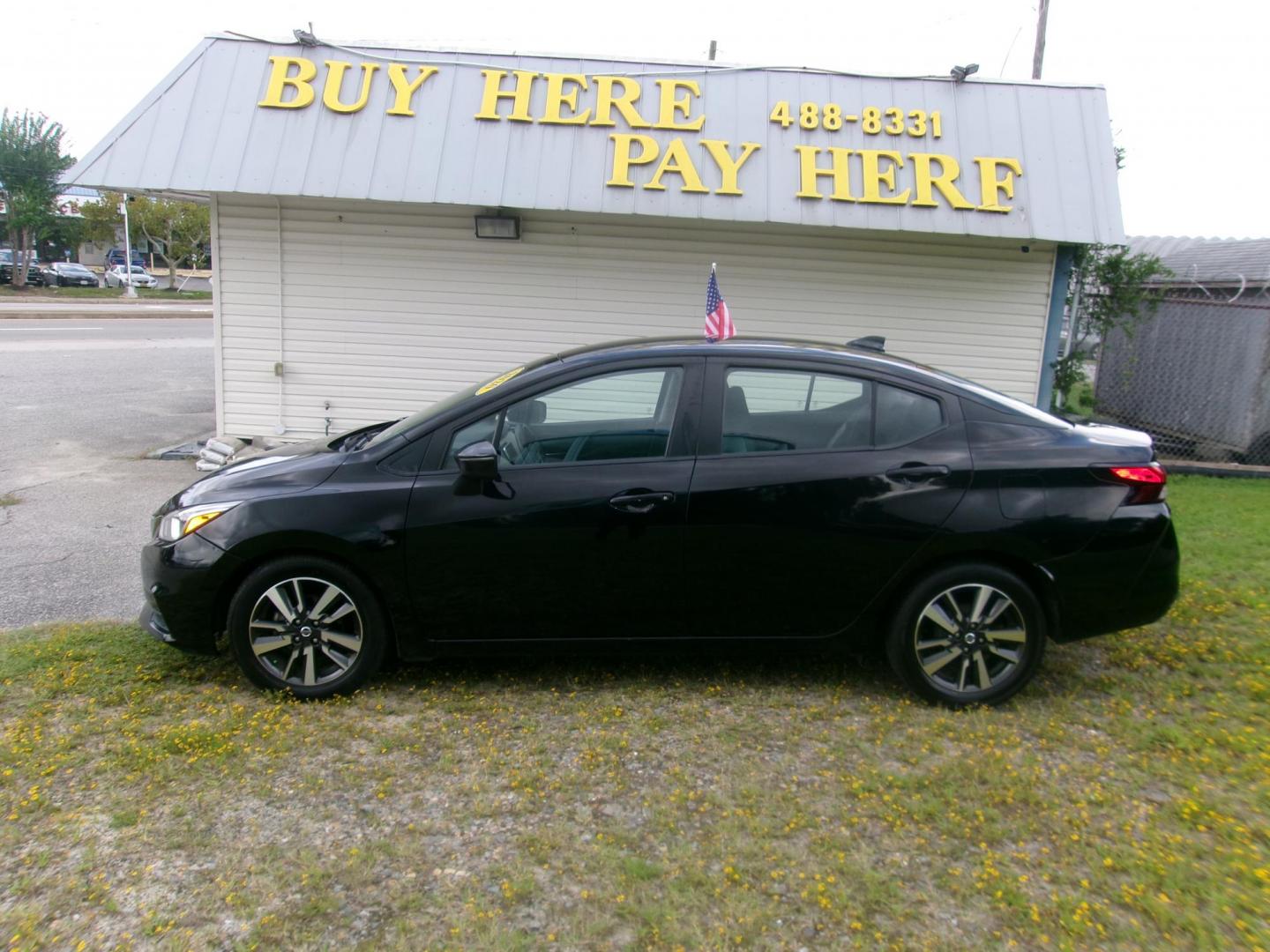 2020 Black Nissan Versa SV (3N1CN8EV4LL) with an 1.6L L4 DOHC 16V engine, CVT transmission, located at 2553 Airline Blvd, Portsmouth, VA, 23701, (757) 488-8331, 36.813889, -76.357597 - ***VEHICLE TERMS*** Down Payment: $999 Weekly Payment: $120 APR: 23.9% Repayment Terms: 42 Months *** CALL ELIZABETH SMITH - DIRECTOR OF MARKETING @ 757-488-8331 TO SCHEDULE YOUR APPOINTMENT TODAY AND GET PRE-APPROVED RIGHT OVER THE PHONE*** - Photo#0