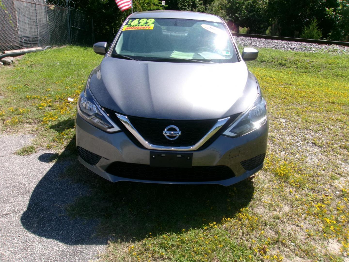 2016 Gray Nissan Sentra FE+ S (3N1AB7AP6GY) with an 1.8L L4 SFI DOHC 16V engine, CVT transmission, located at 2553 Airline Blvd, Portsmouth, VA, 23701, (757) 488-8331, 36.813889, -76.357597 - Photo#2