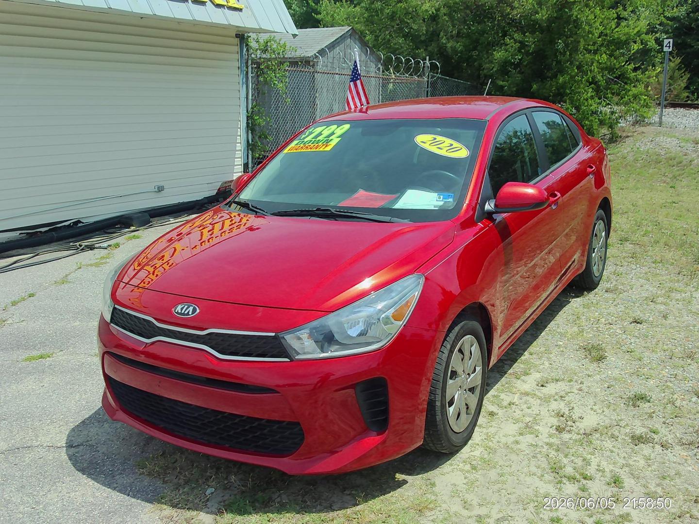 2020 Red Kia Rio LX (3KPA24AD2LE) with an 1.6L L4 DOHC 16V engine, 6A transmission, located at 2553 Airline Blvd, Portsmouth, VA, 23701, (757) 488-8331, 36.813889, -76.357597 - ***VEHICLE TERMS*** Down Payment: $799 Weekly Payment: $115 APR: 23.9% Repayment Terms: 42 Months *** CALL ELIZABETH SMITH - DIRECTOR OF MARKETING @ 757-488-8331 TO SCHEDULE YOUR APPOINTMENT TODAY AND GET PRE-APPROVED RIGHT OVER THE PHONE*** - Photo#1