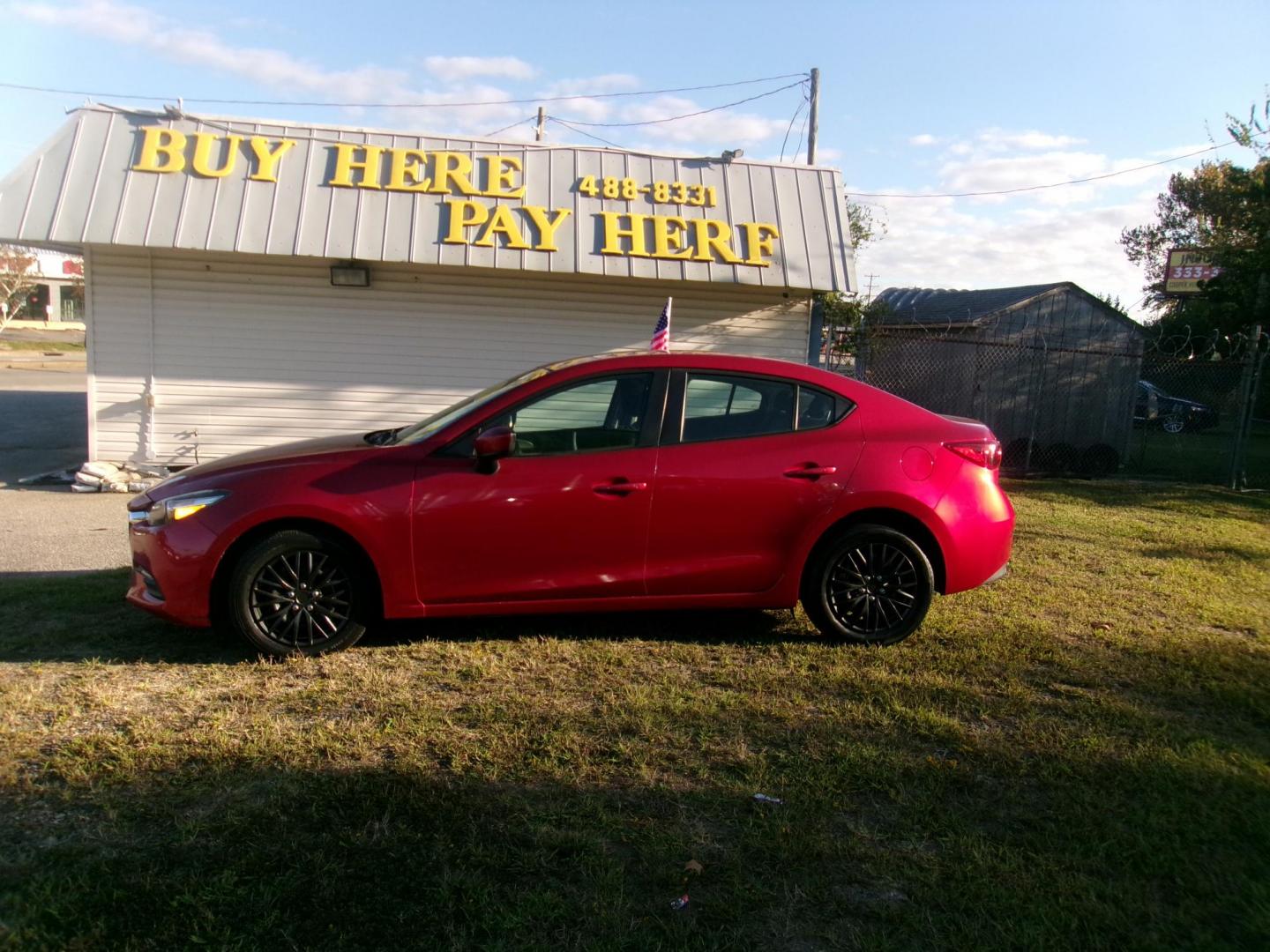 2017 Red Mazda MAZDA3 i Sport AT 4-Door (3MZBN1U77HM) with an 2.0L L4 DOHC 16V engine, 6A transmission, located at 2553 Airline Blvd, Portsmouth, VA, 23701, (757) 488-8331, 36.813889, -76.357597 - ***VEHICLE TERMS*** Down Payment: $899 Weekly Payment: $115 APR: 23.9% Repayment Terms: 42 Months *** CALL ELIZABETH SMITH - DIRECTOR OF MARKETING @ 757-488-8331 TO SCHEDULE YOUR APPOINTMENT TODAY AND GET PRE-APPROVED RIGHT OVER THE PHONE*** - Photo#0